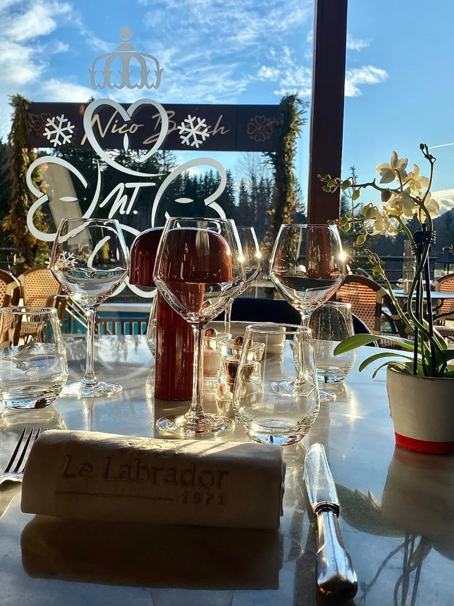 Day in Chalet-Hôtel Le Labrador, The Originals Relais (Relais du Silence)