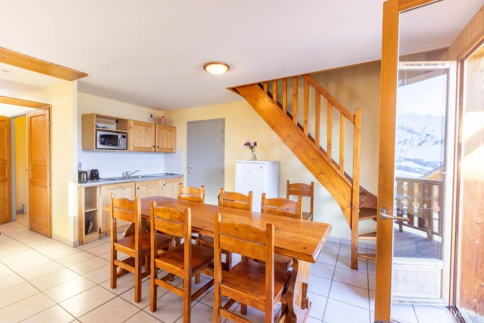 Dining area in Olydea Fontaine du Roi