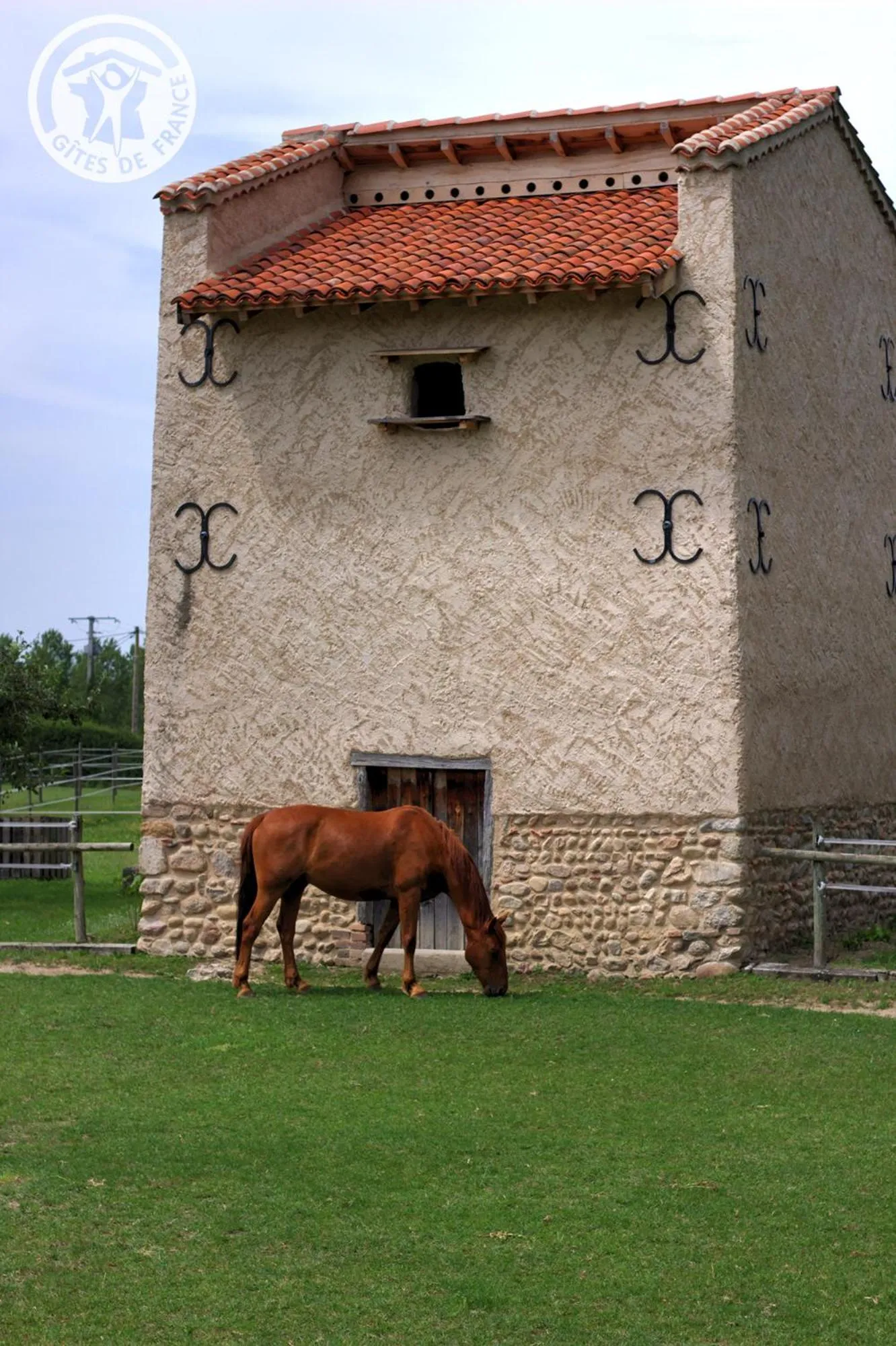 Garden in Chambres d'Hôtes Ondine et Igor