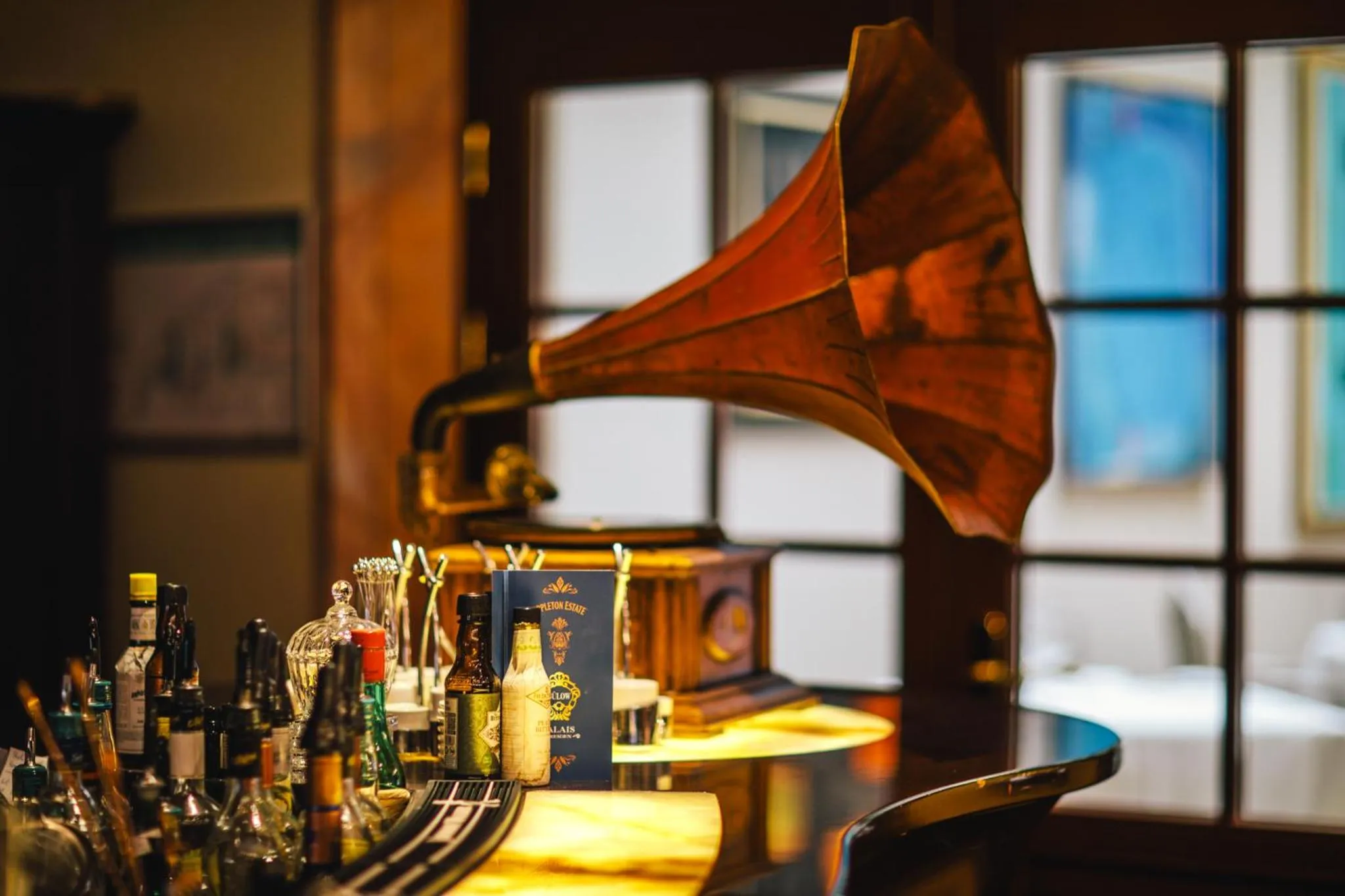 Lounge or bar in Relais & Châteaux Bülow Palais