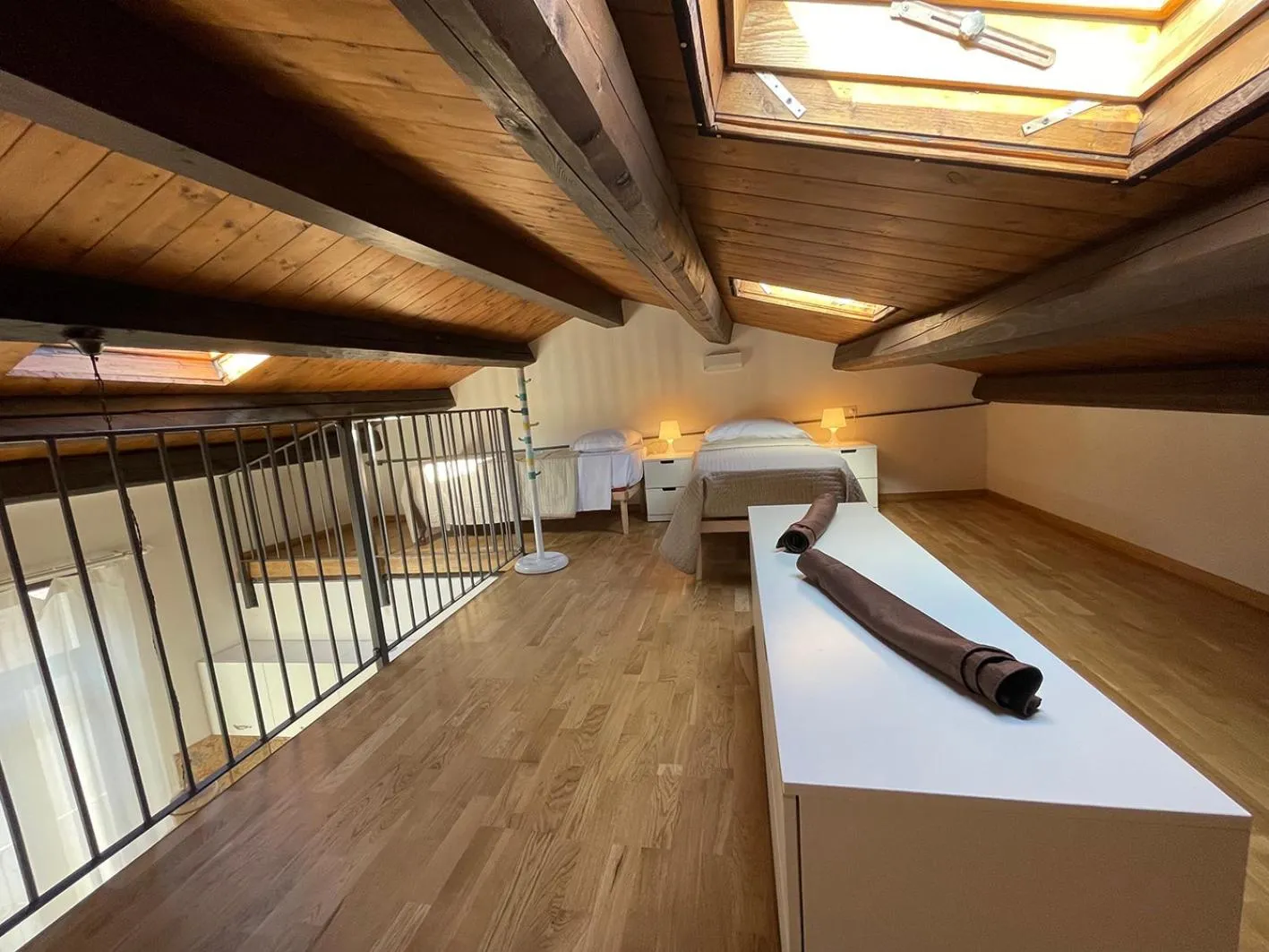 Bedroom, Bed in B&B Sacca