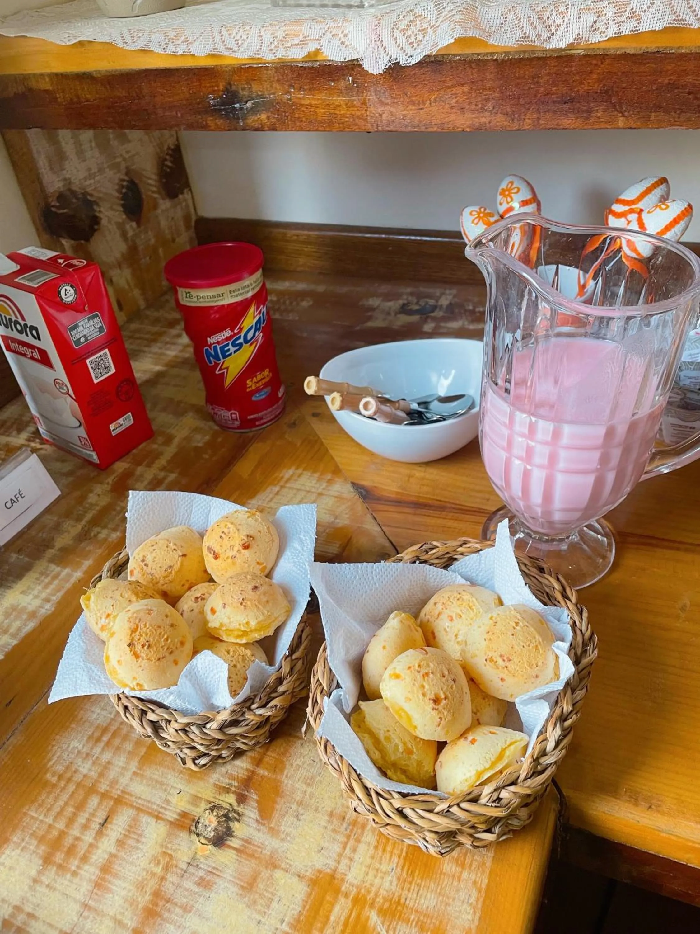 Breakfast in Pousada El Patron