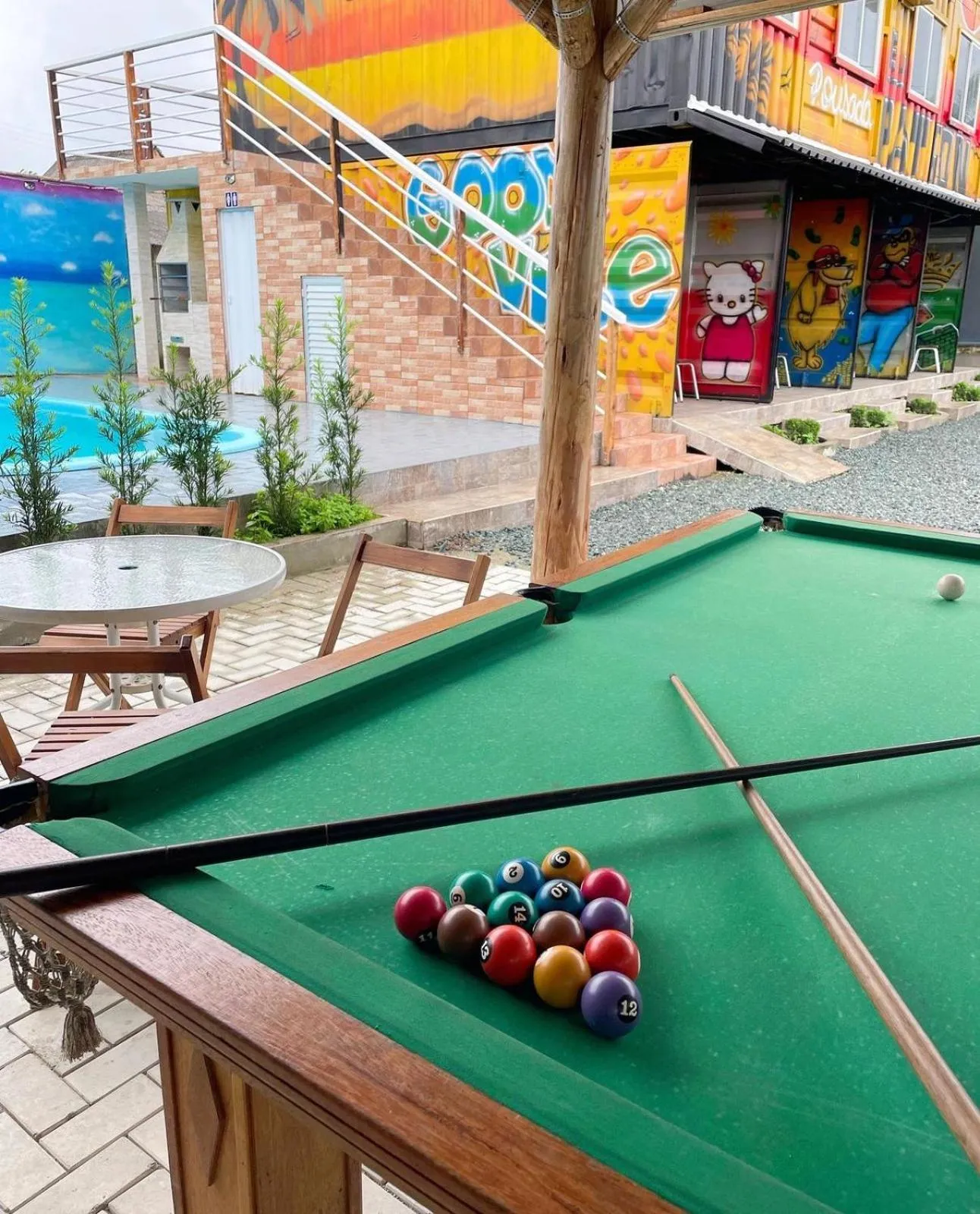 Billiard in Pousada El Patron