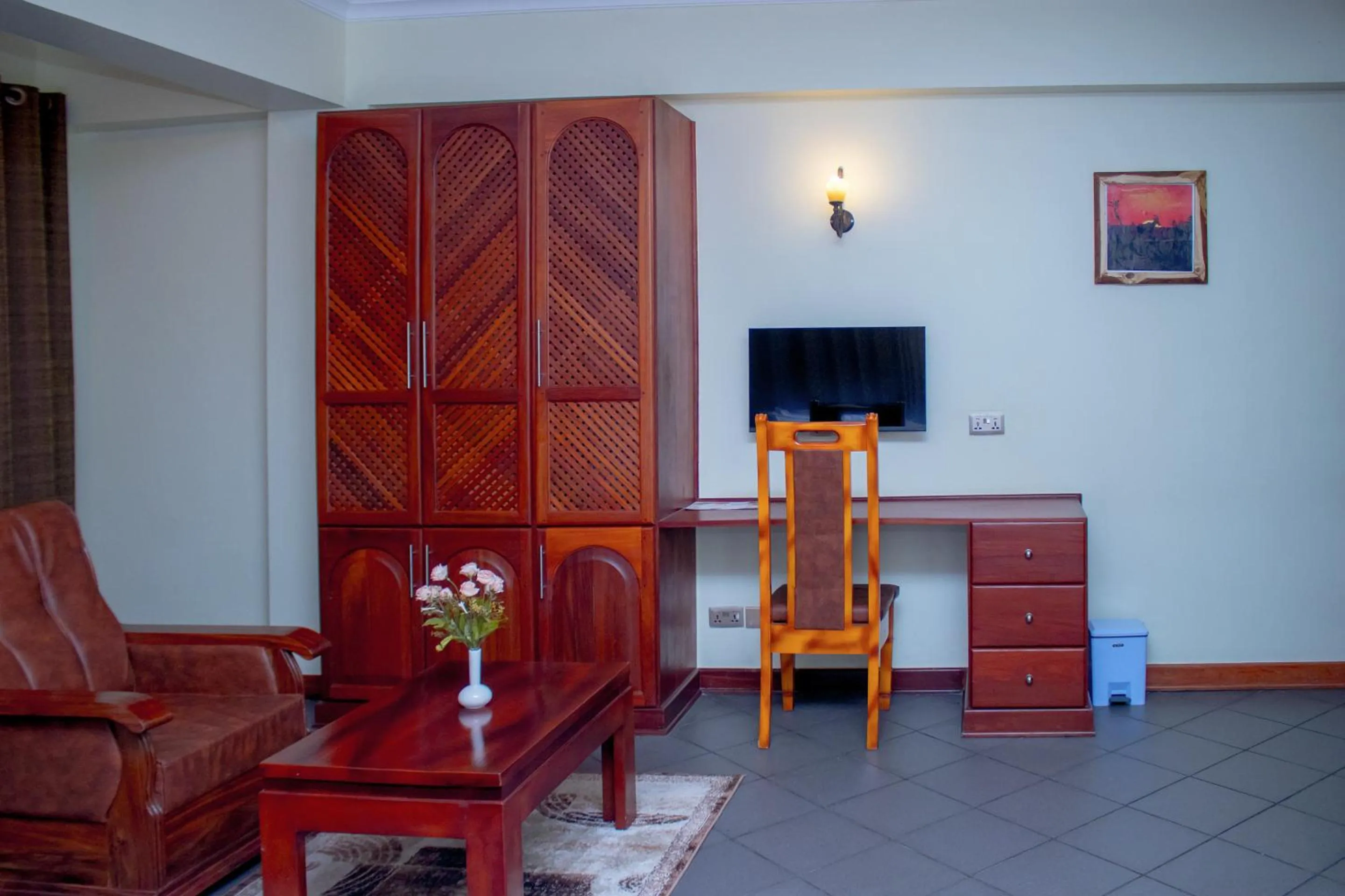 TV and multimedia in seven skies hotel