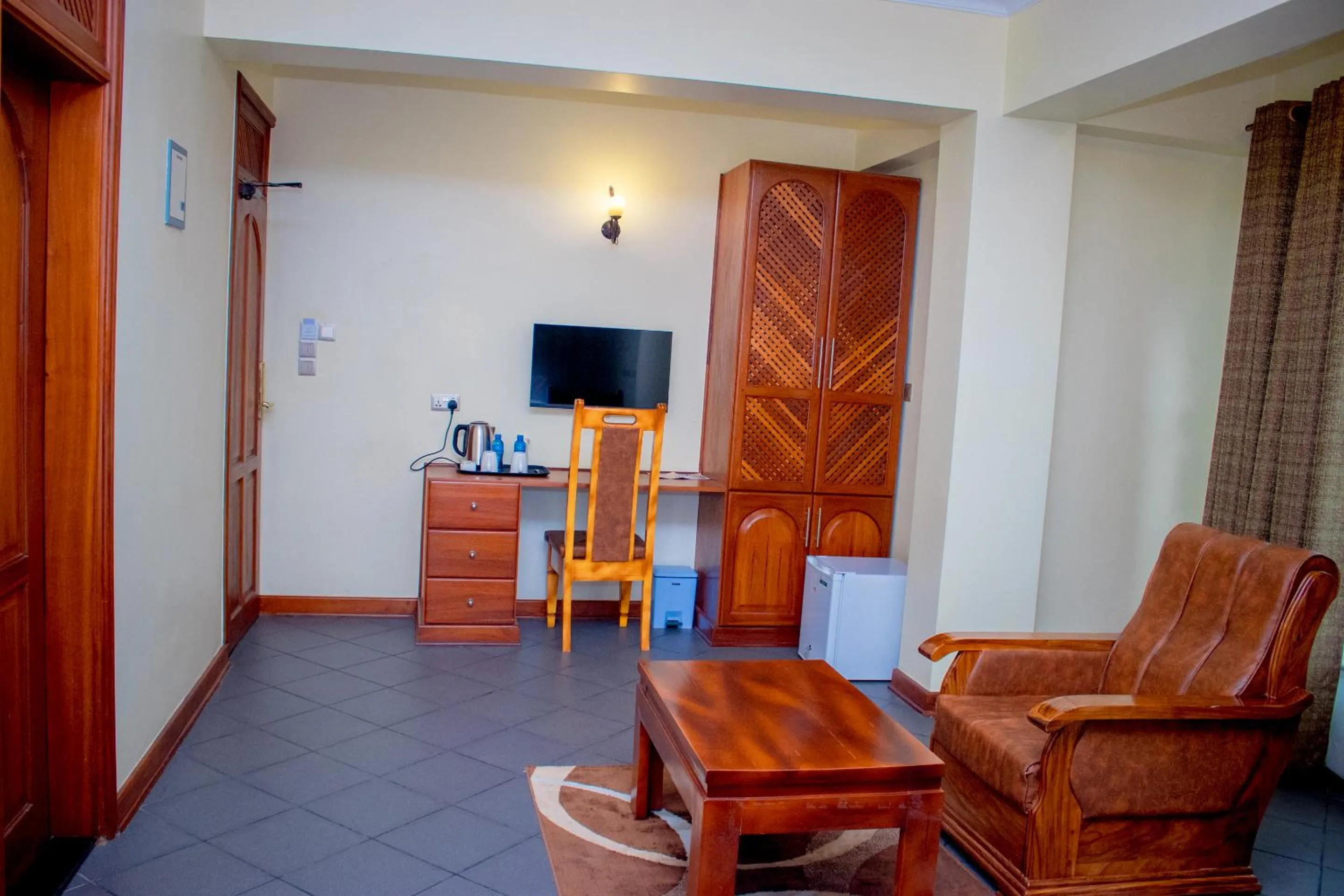 TV and multimedia in seven skies hotel