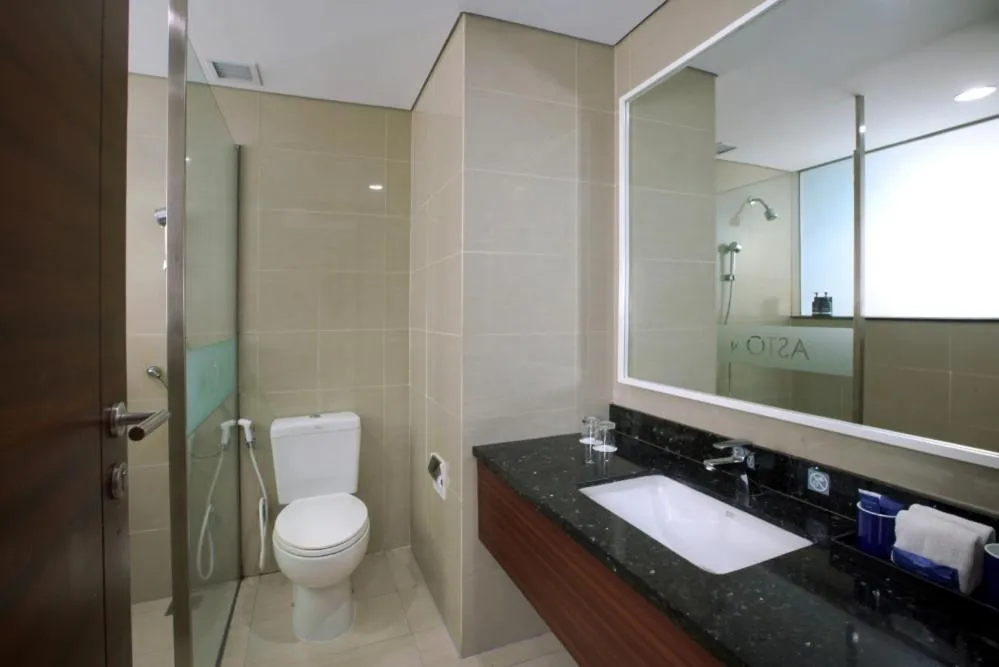 Bathroom in Aston Jambi Hotel & Conference Center