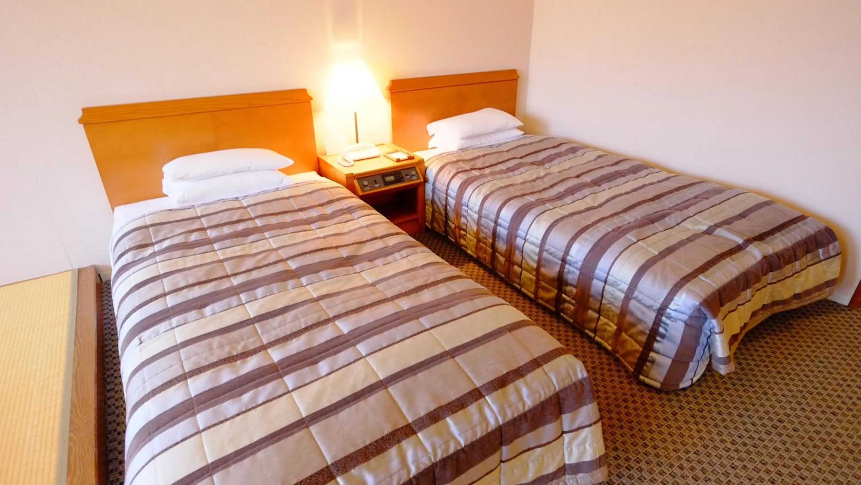 Bed in Hotel Harvest Skijam Katsuyama