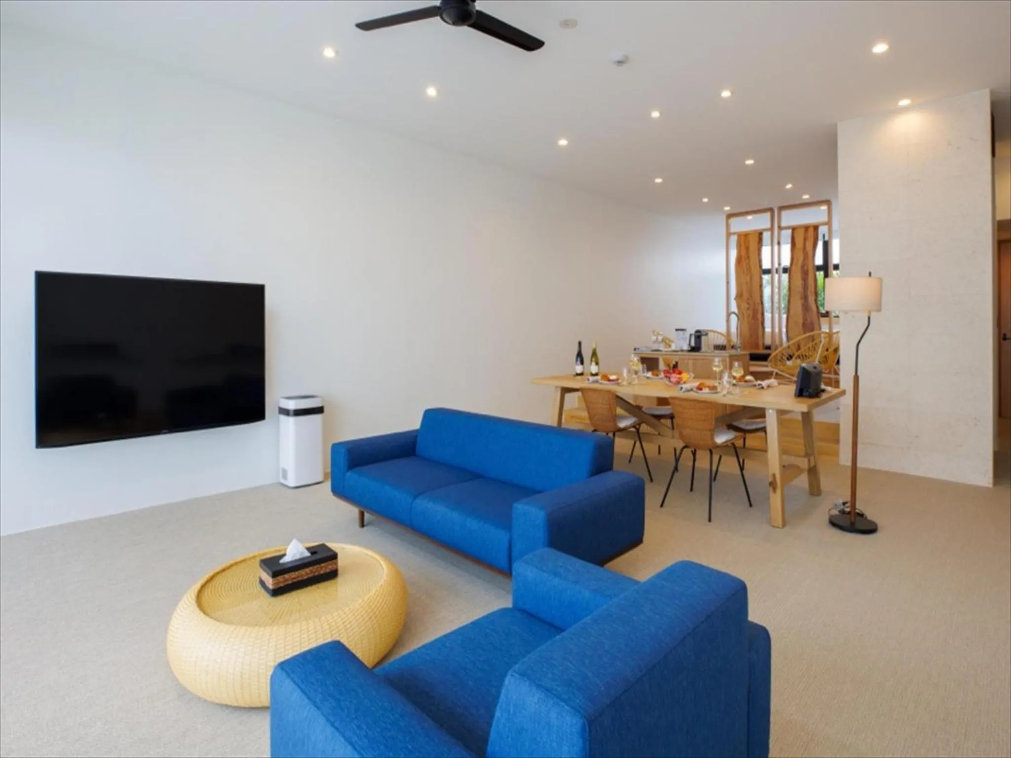 Living room in ADAN RESORT Sky Villa Luxury Suite