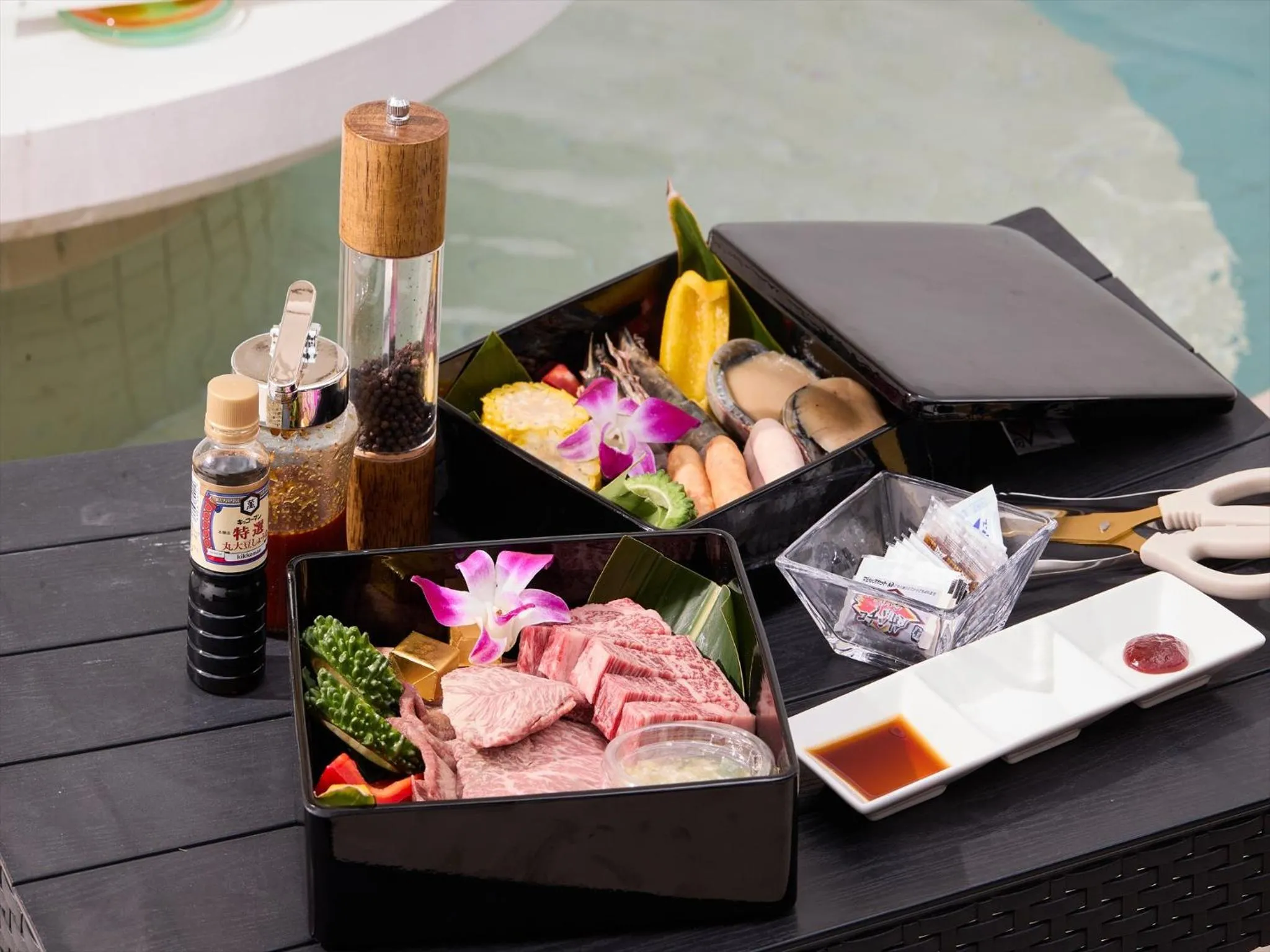 BBQ facilities in ADAN RESORT Sky Villa Luxury Suite