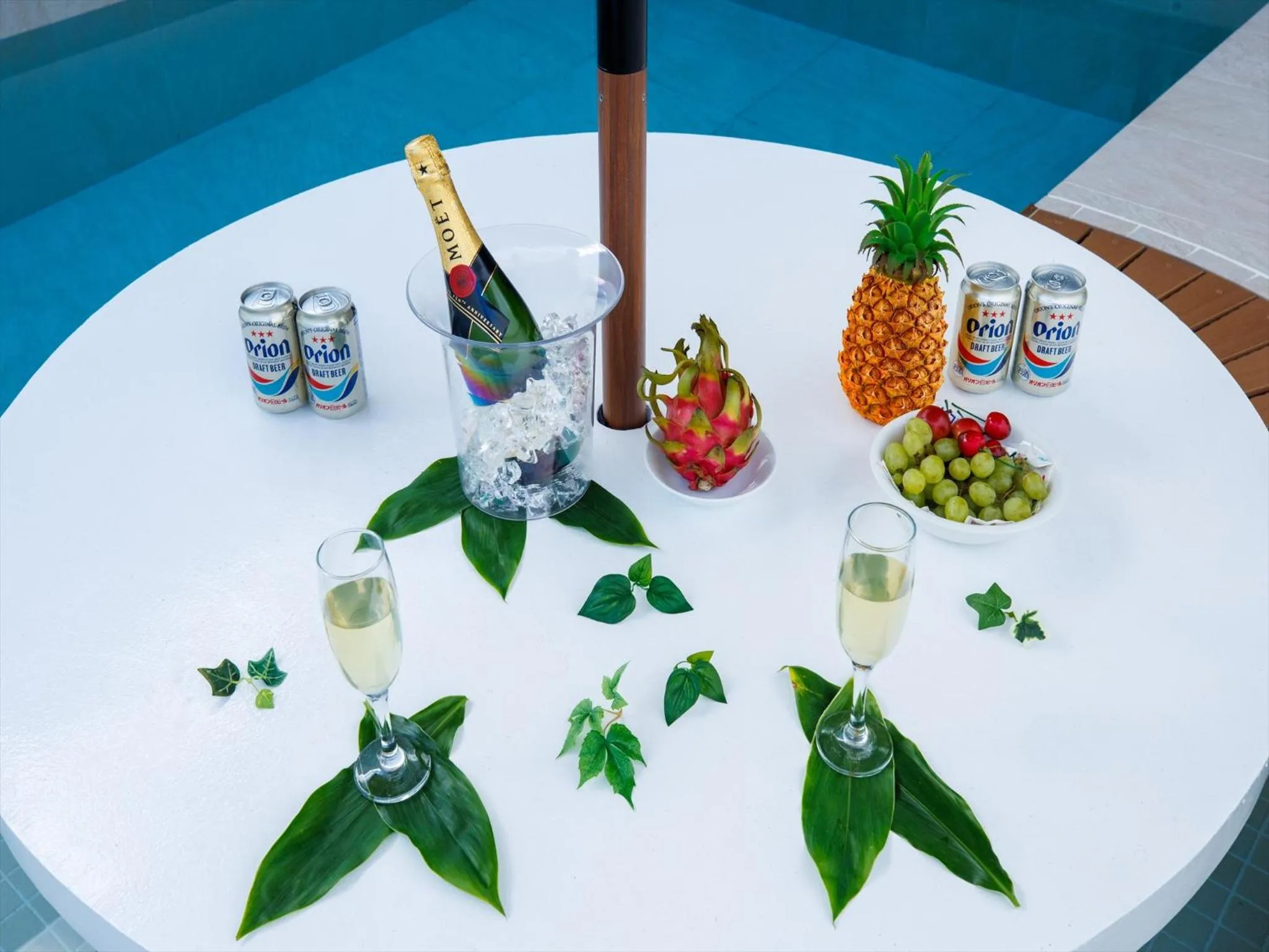 Pool view in ADAN RESORT Sky Villa Luxury Suite