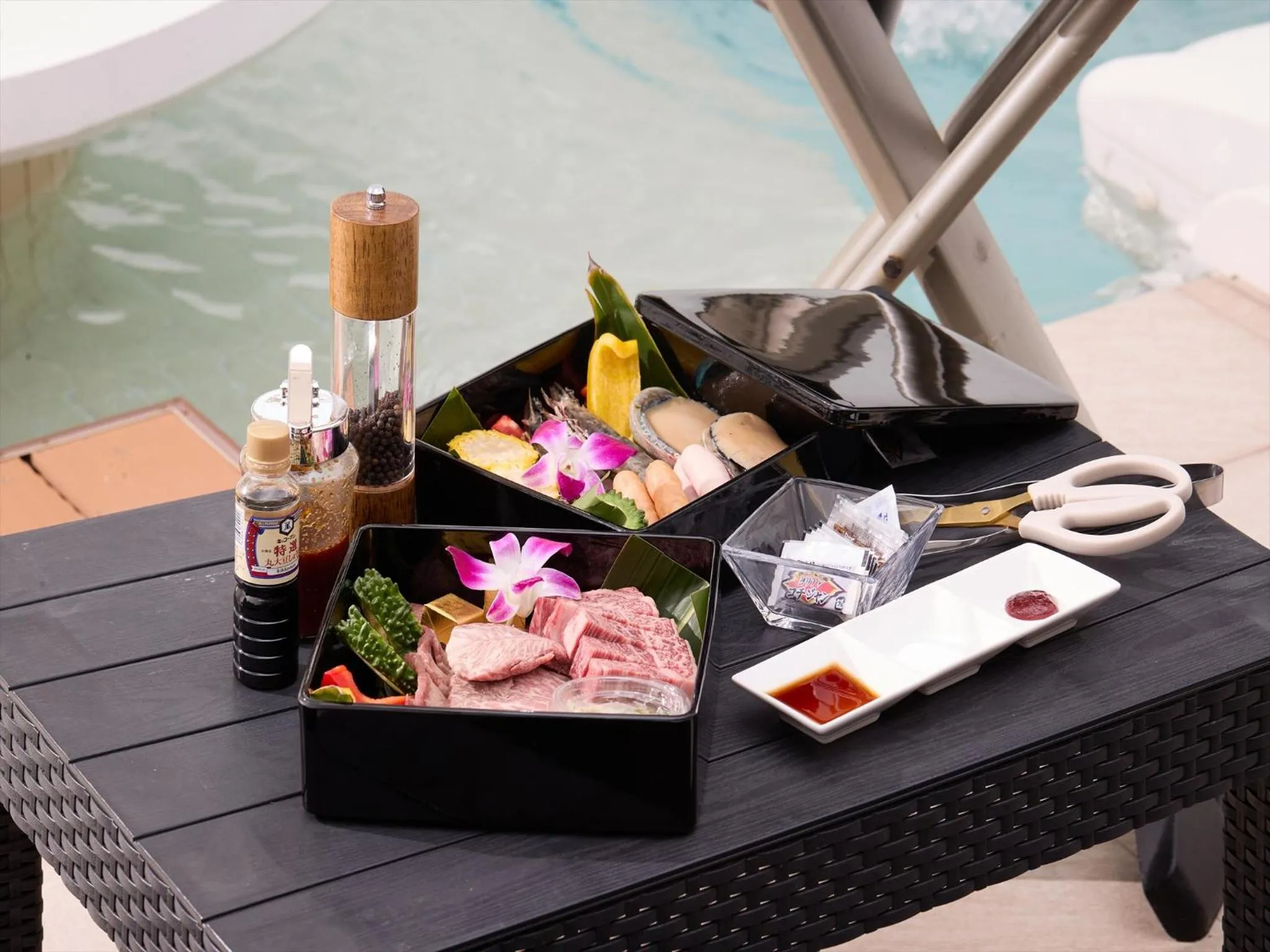 BBQ facilities in ADAN RESORT Sky Villa Luxury Suite