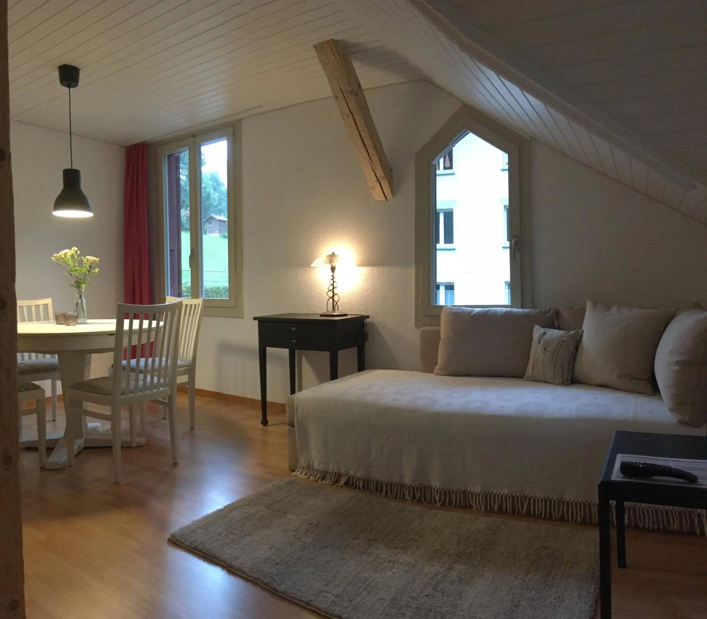 Living room, Bed in B3 Apartment