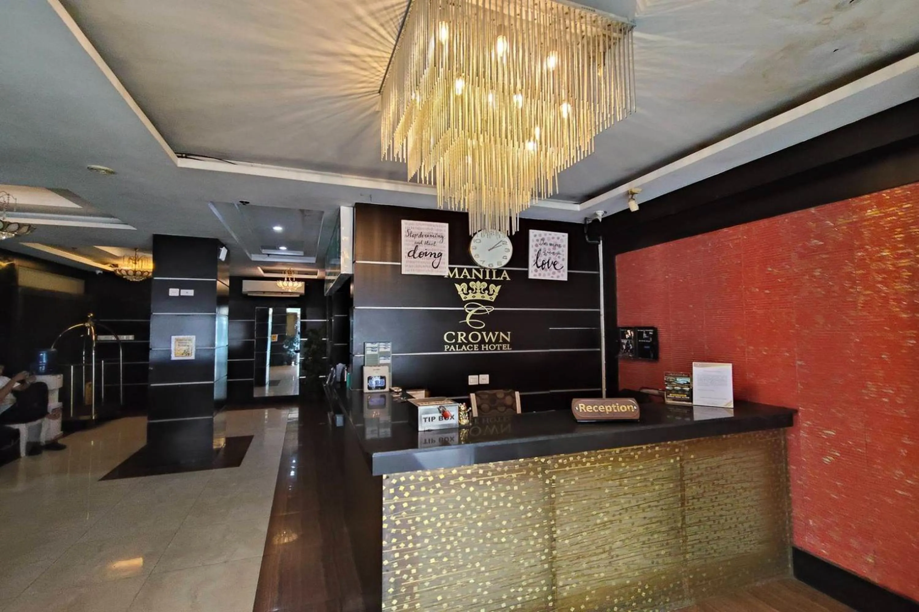 Property logo or sign in Manila Crown Palace Hotel