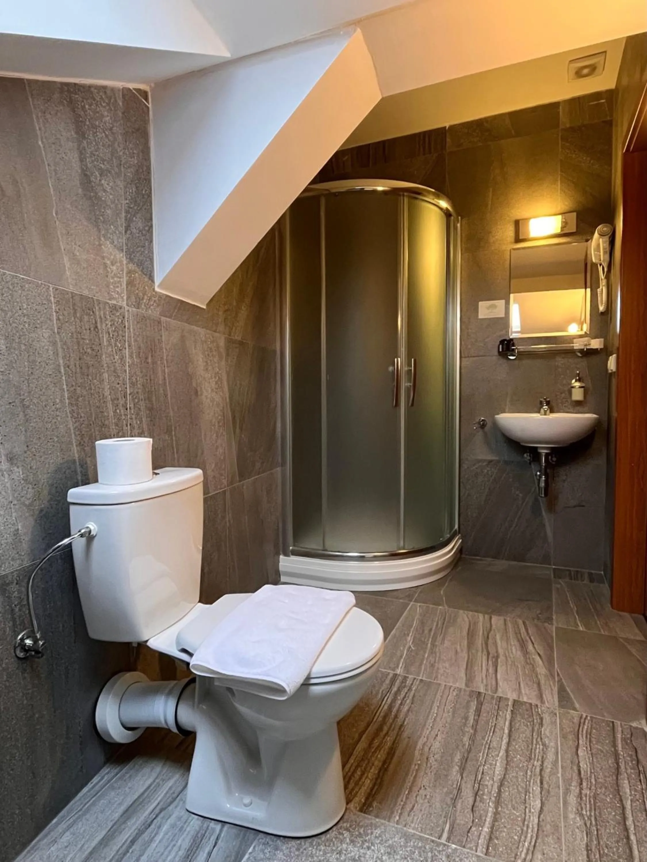 Bathroom in Zlatý Lev Žatec