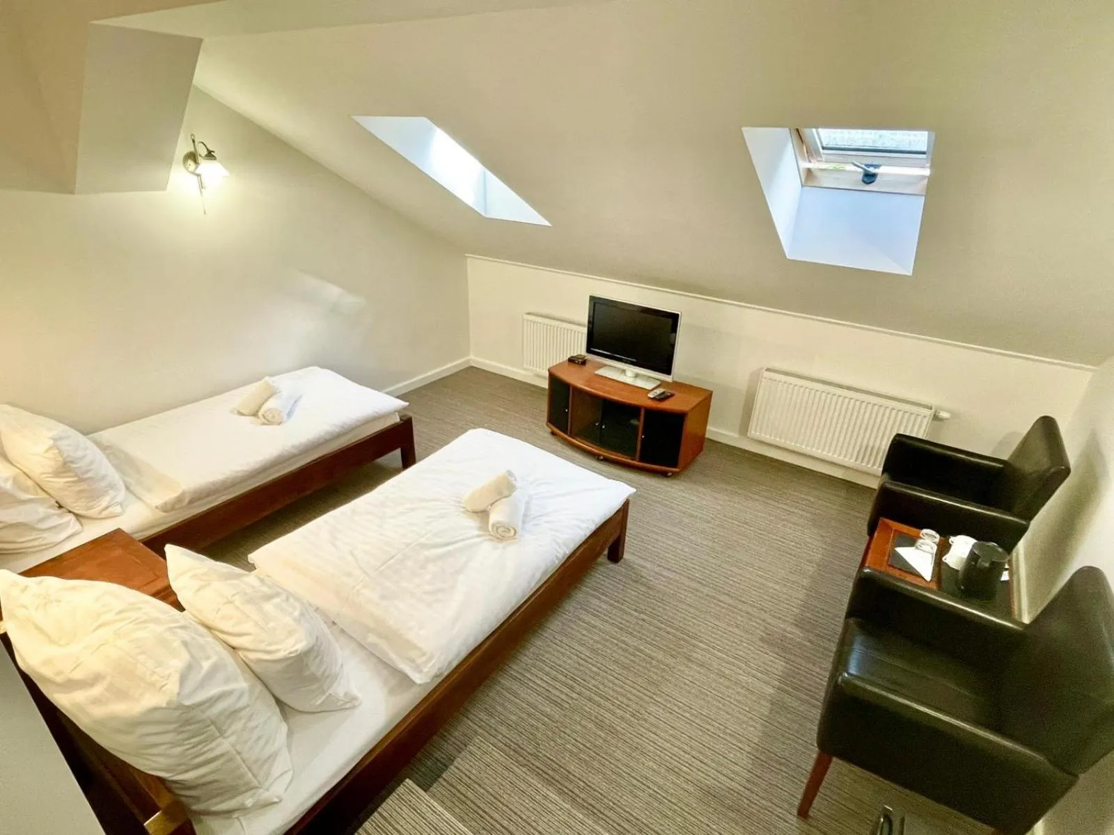 Bedroom, Bed in Zlatý Lev Žatec