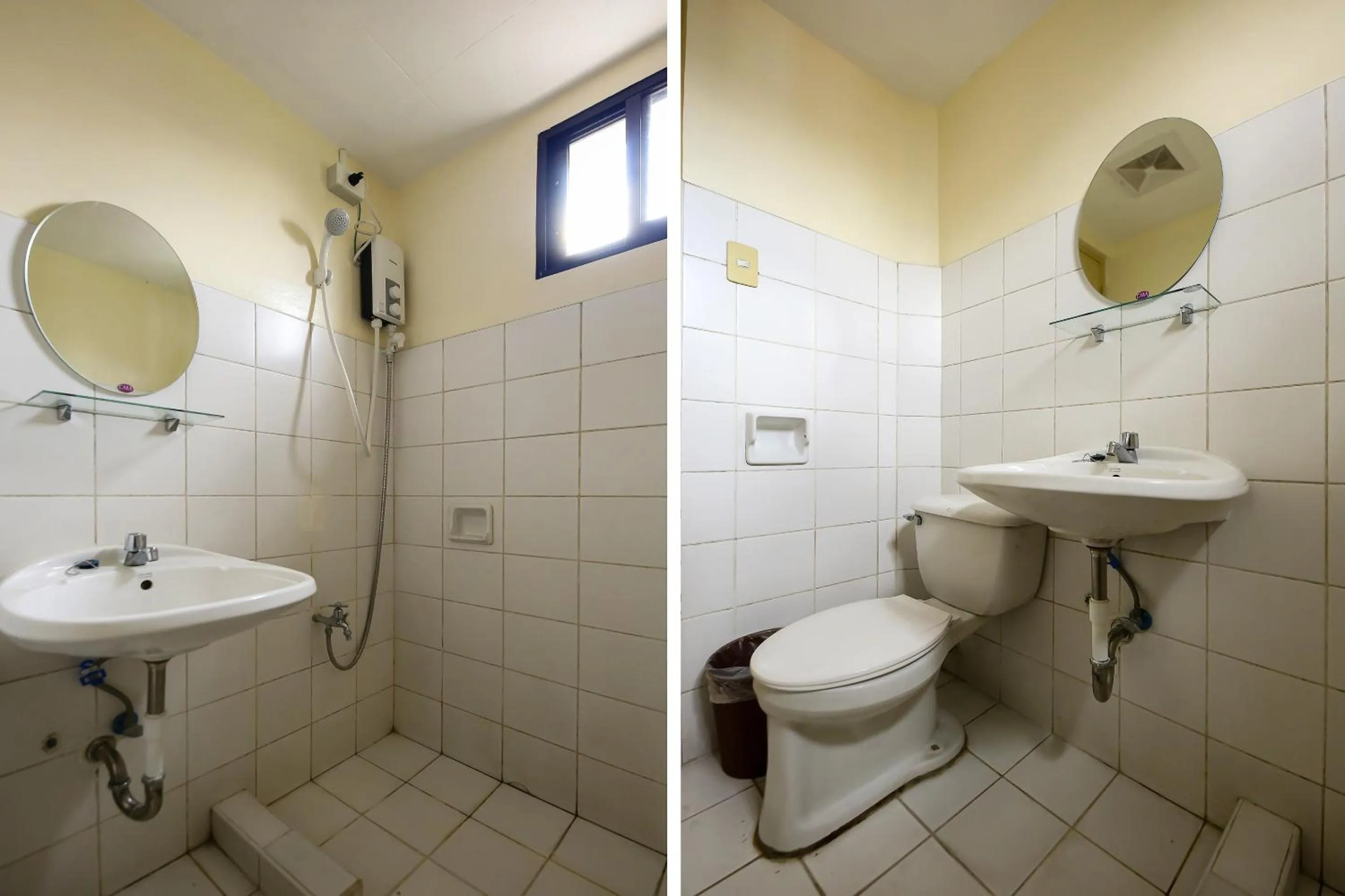 Bathroom in OYO 840 Orangenest Apartelle