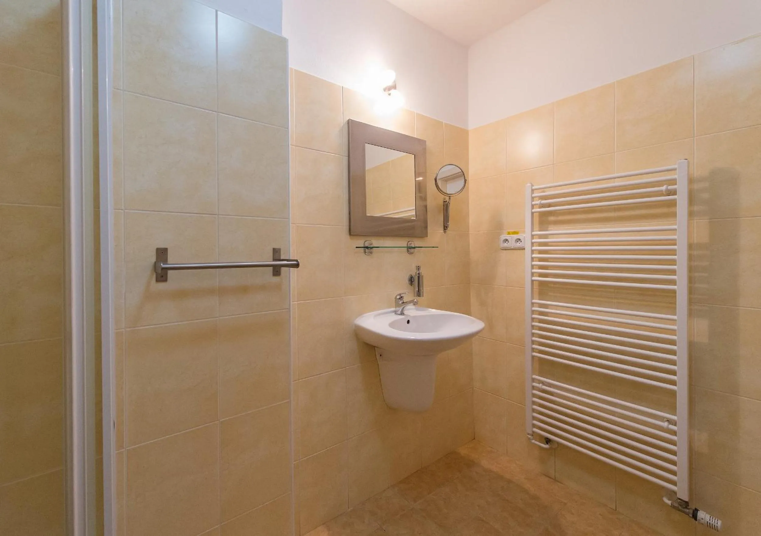 Bathroom in Penzion Zámecká Zahrada