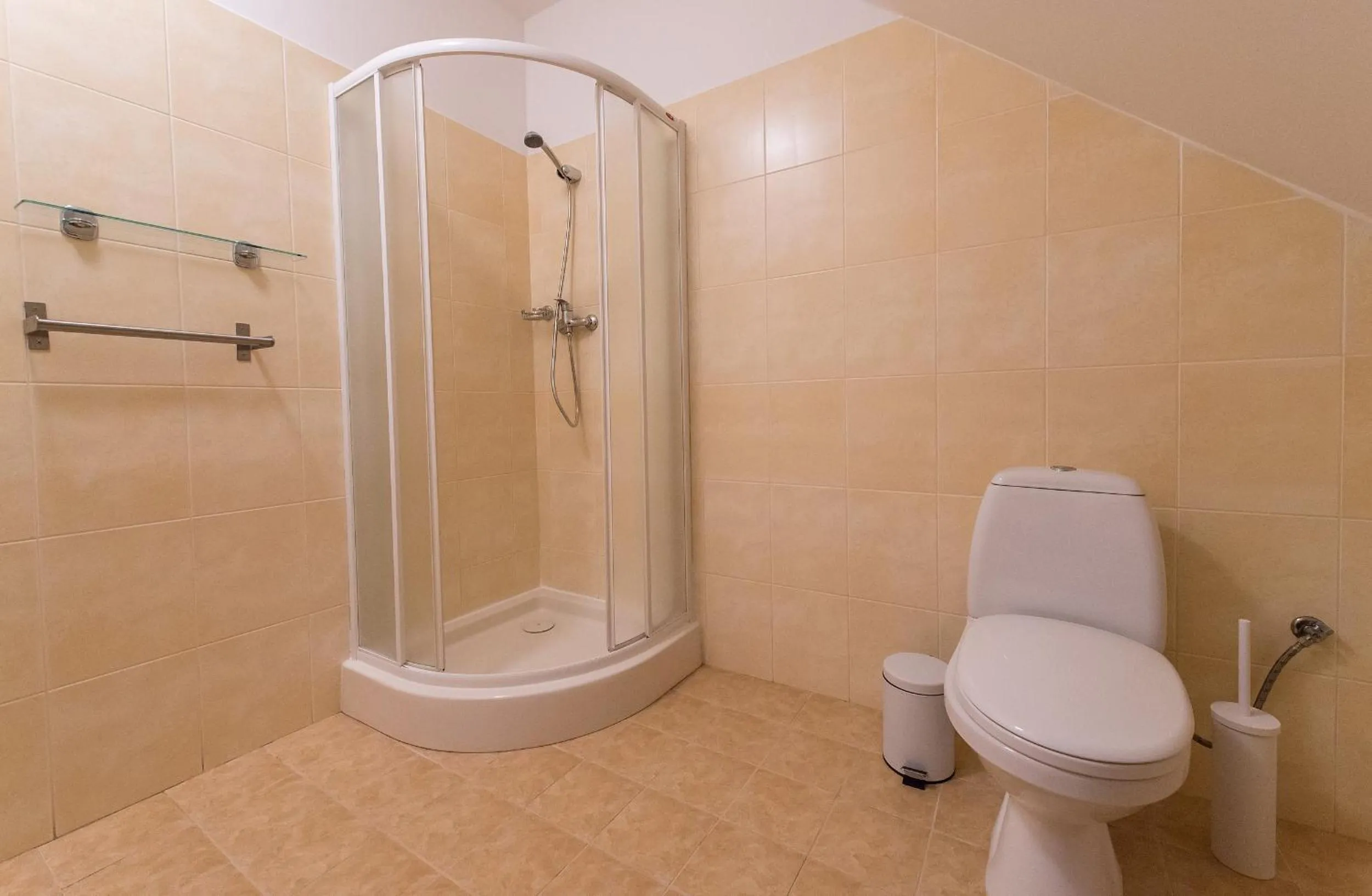 Shower in Penzion Zámecká Zahrada