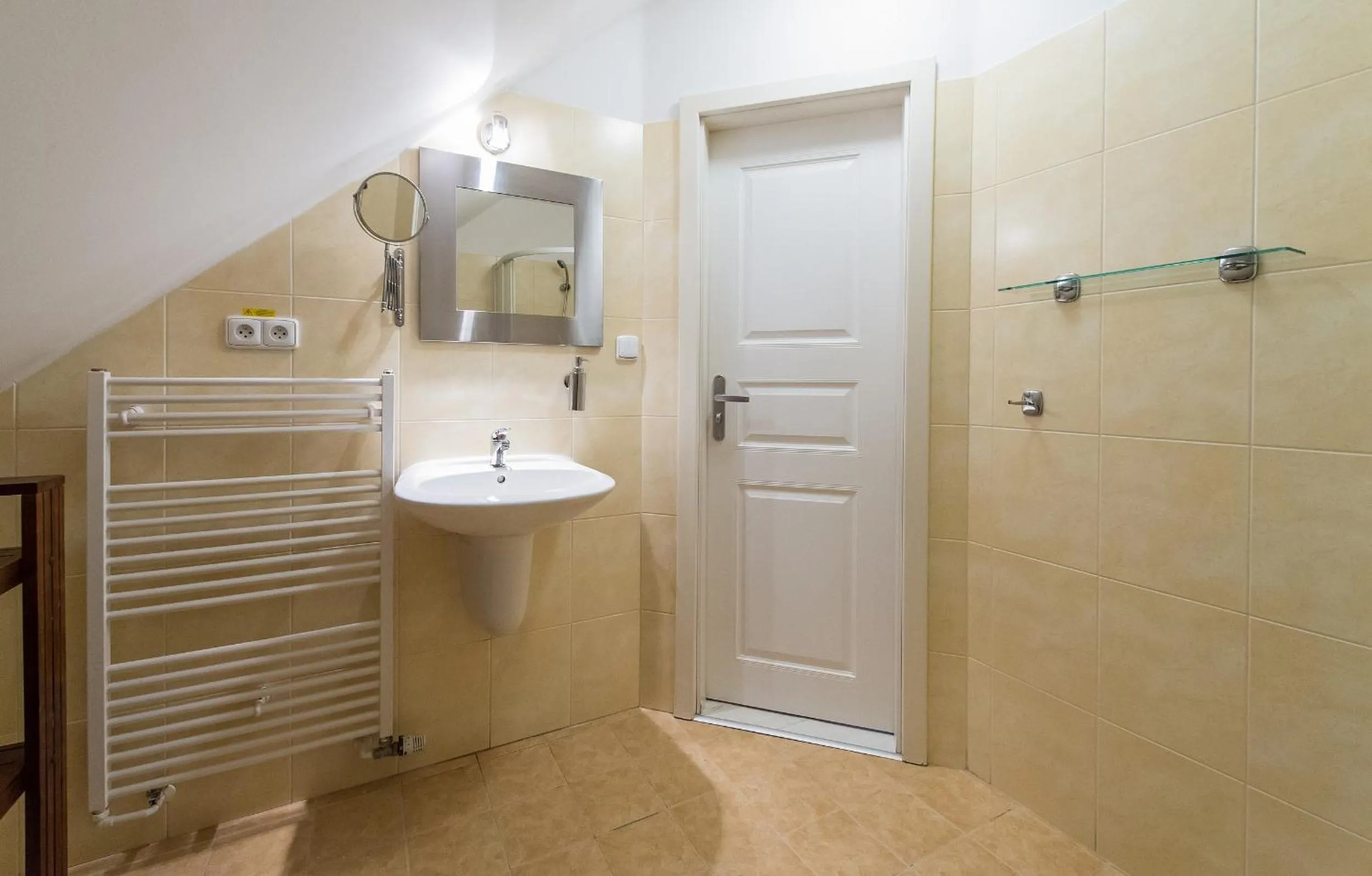 Bathroom in Penzion Zámecká Zahrada