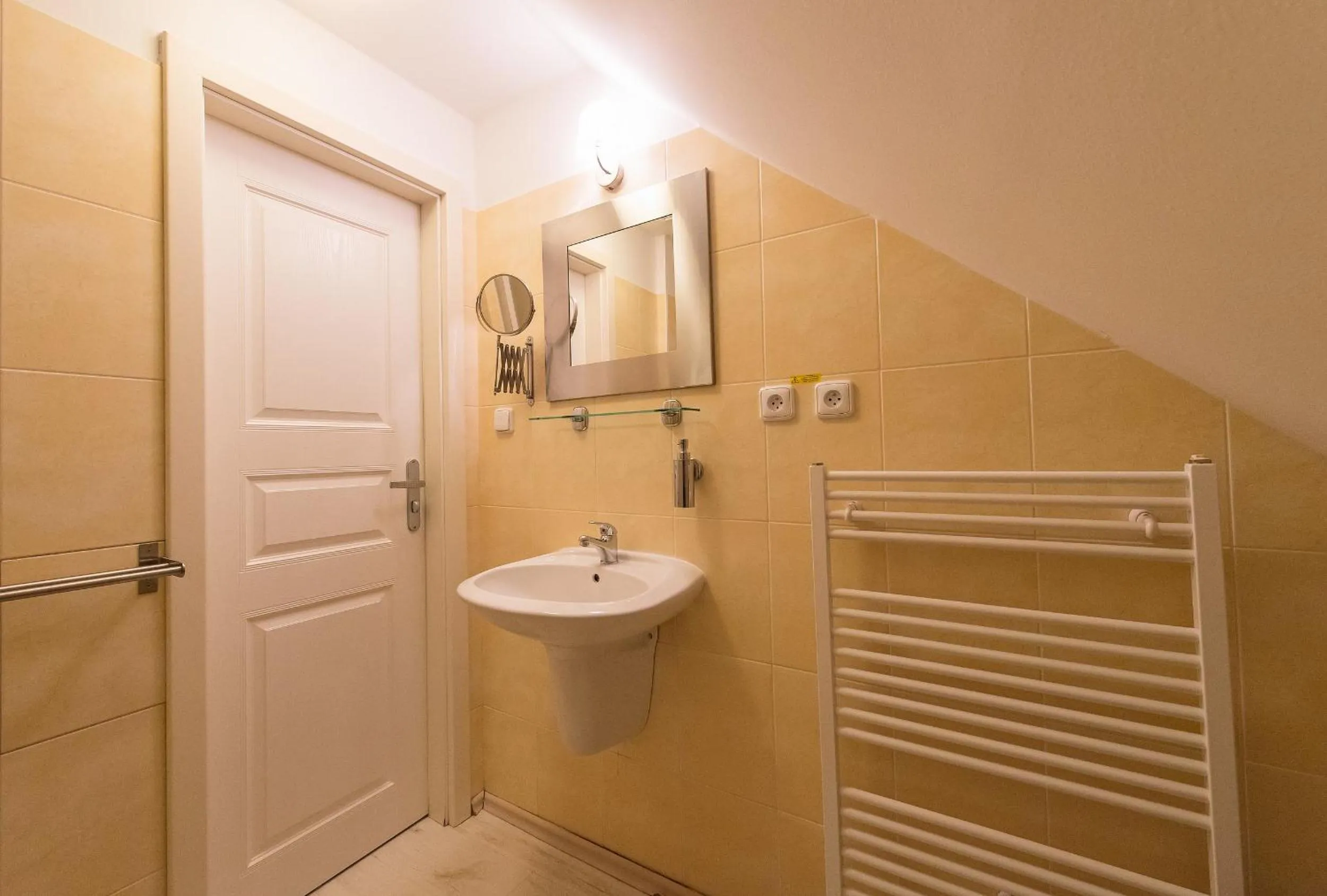 Bathroom in Penzion Zámecká Zahrada