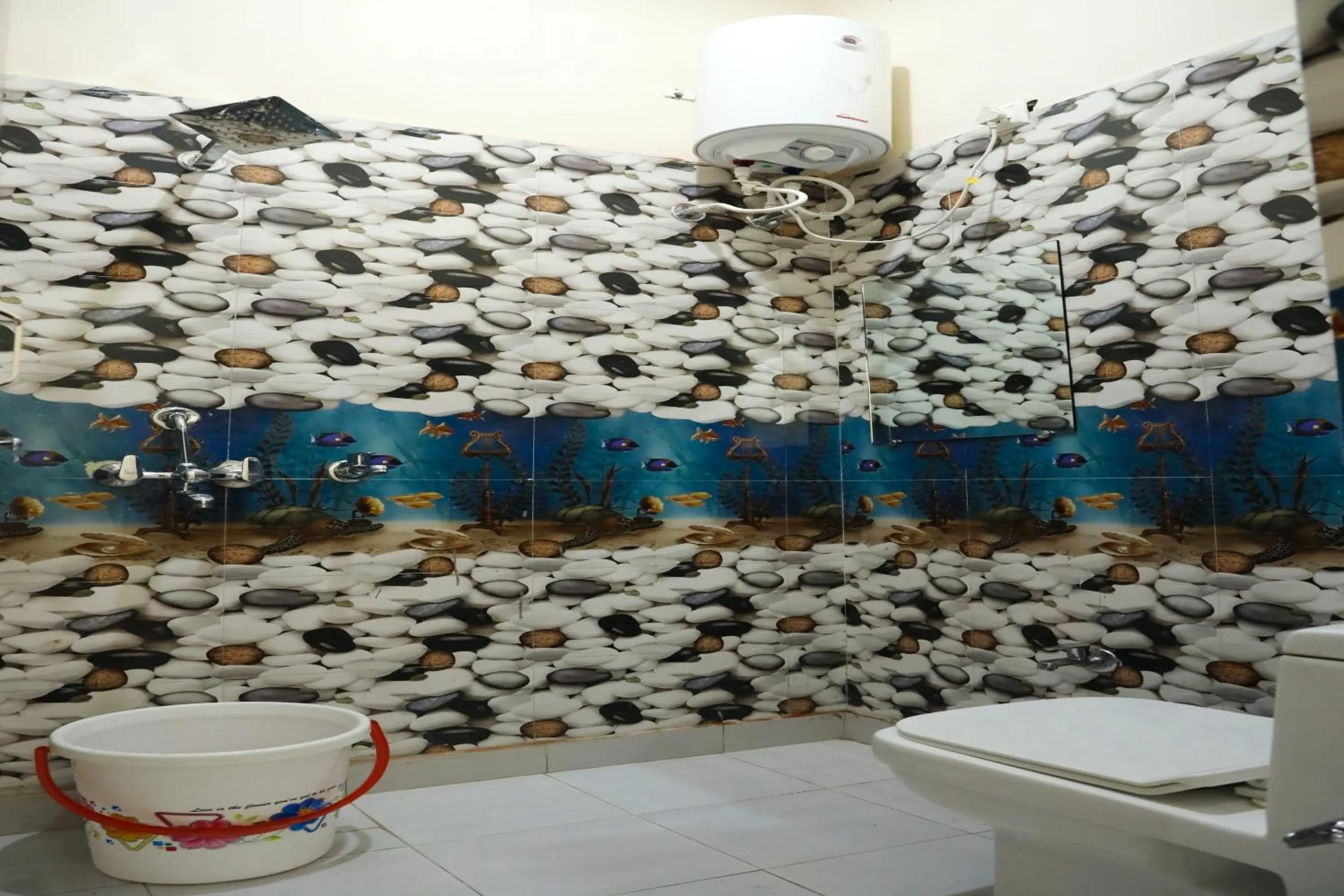 Bathroom in Hotel O Hmi International