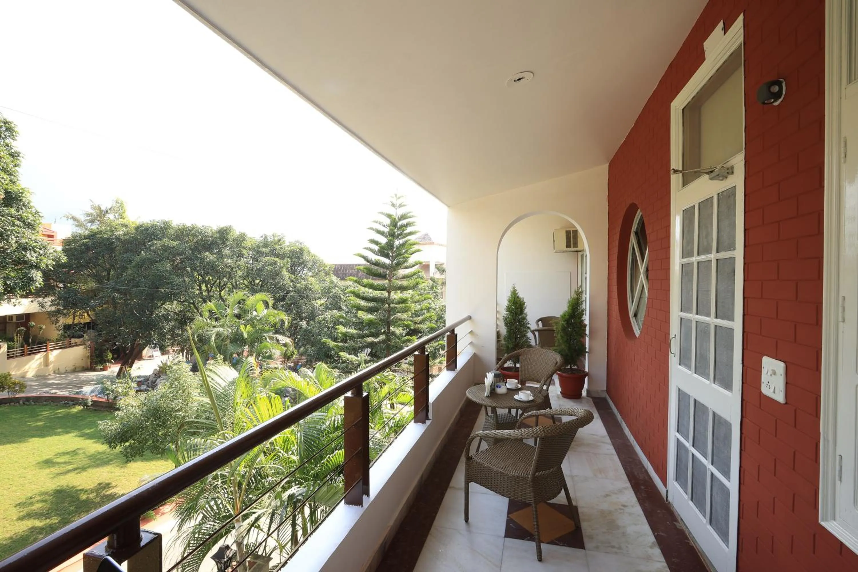 Balcony/Terrace in Lamrin Boutique Cottages, Rishikesh