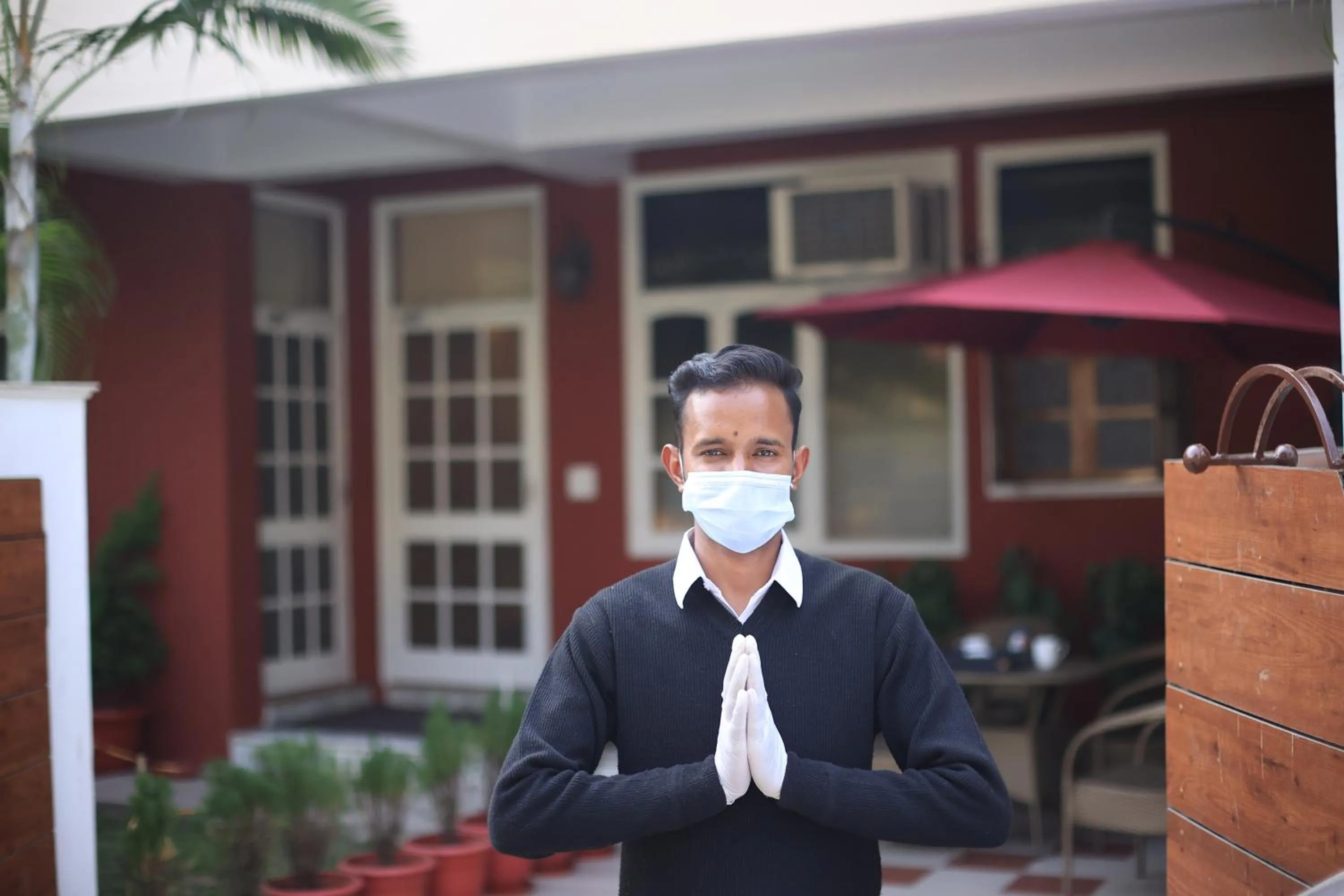 People in Lamrin Boutique Cottages, Rishikesh