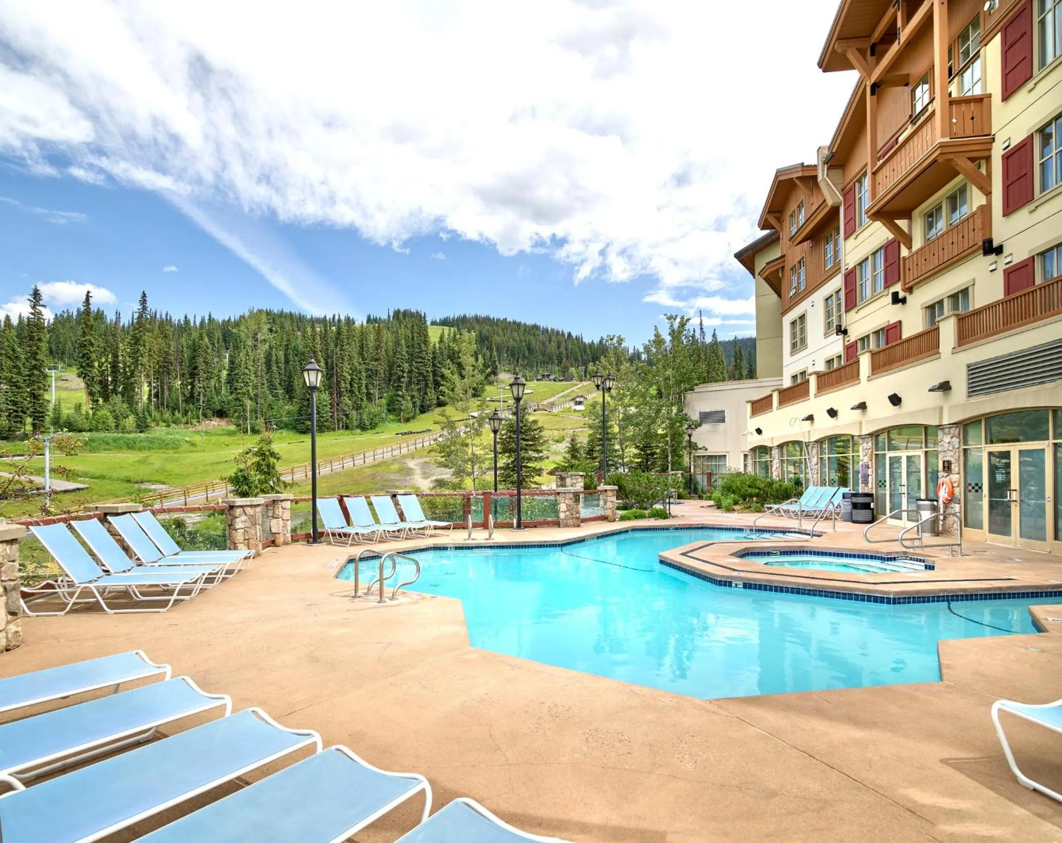 Swimming pool in Sun Peaks Grand Hotel & Conference Centre