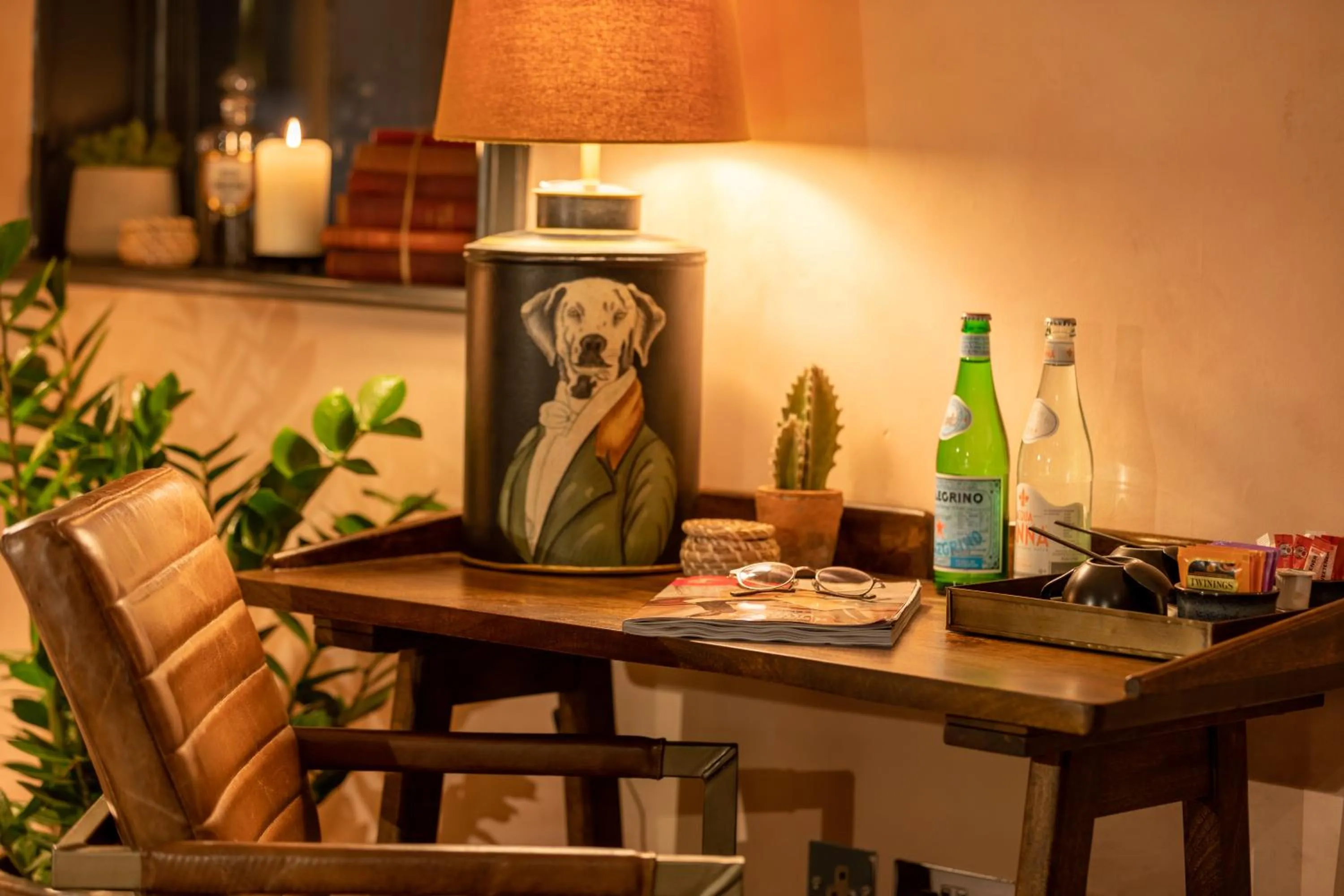 Seating area in The Wolfpack Inn