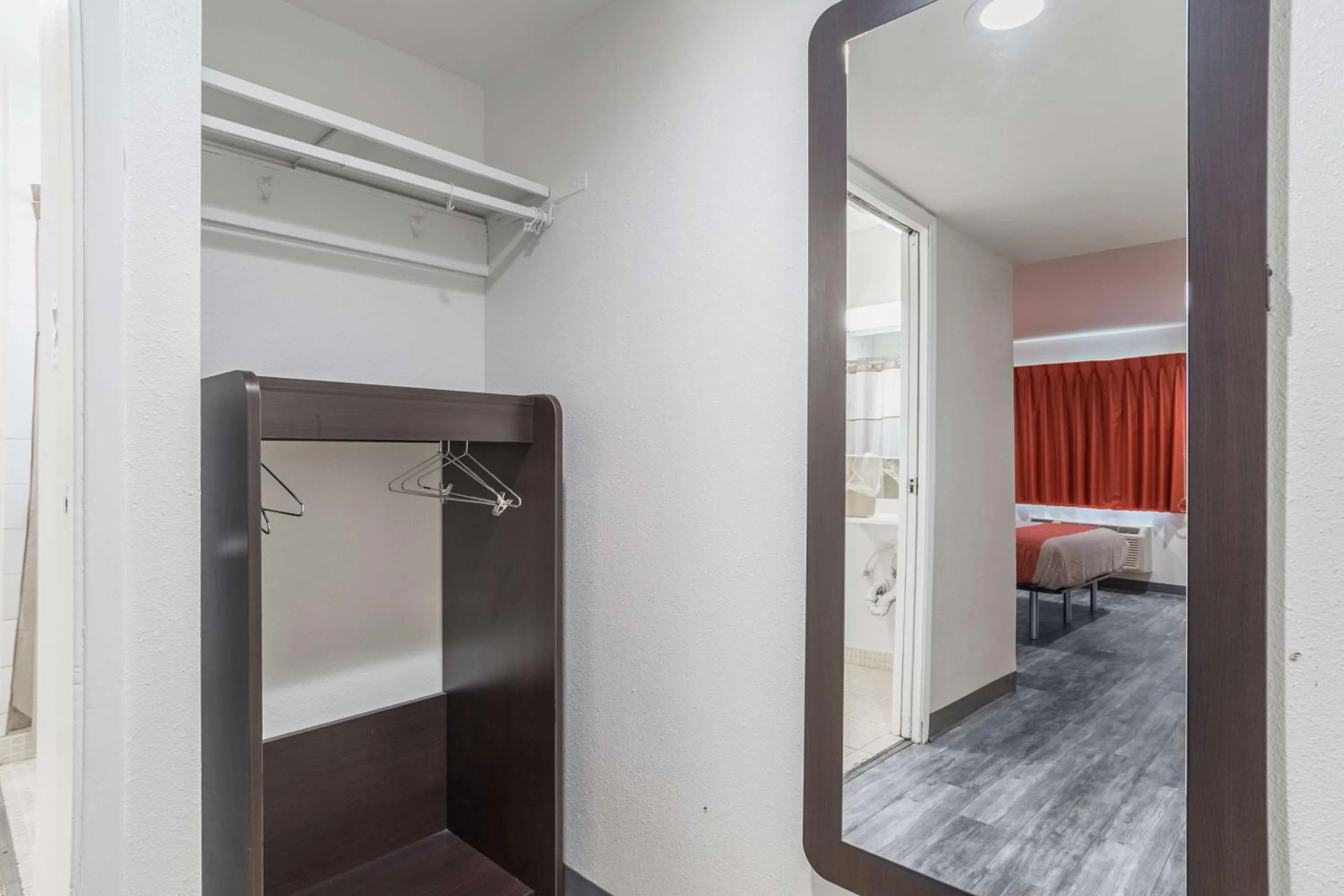 Bedroom, Bed in Motel 6-Barstow, CA - Route 66