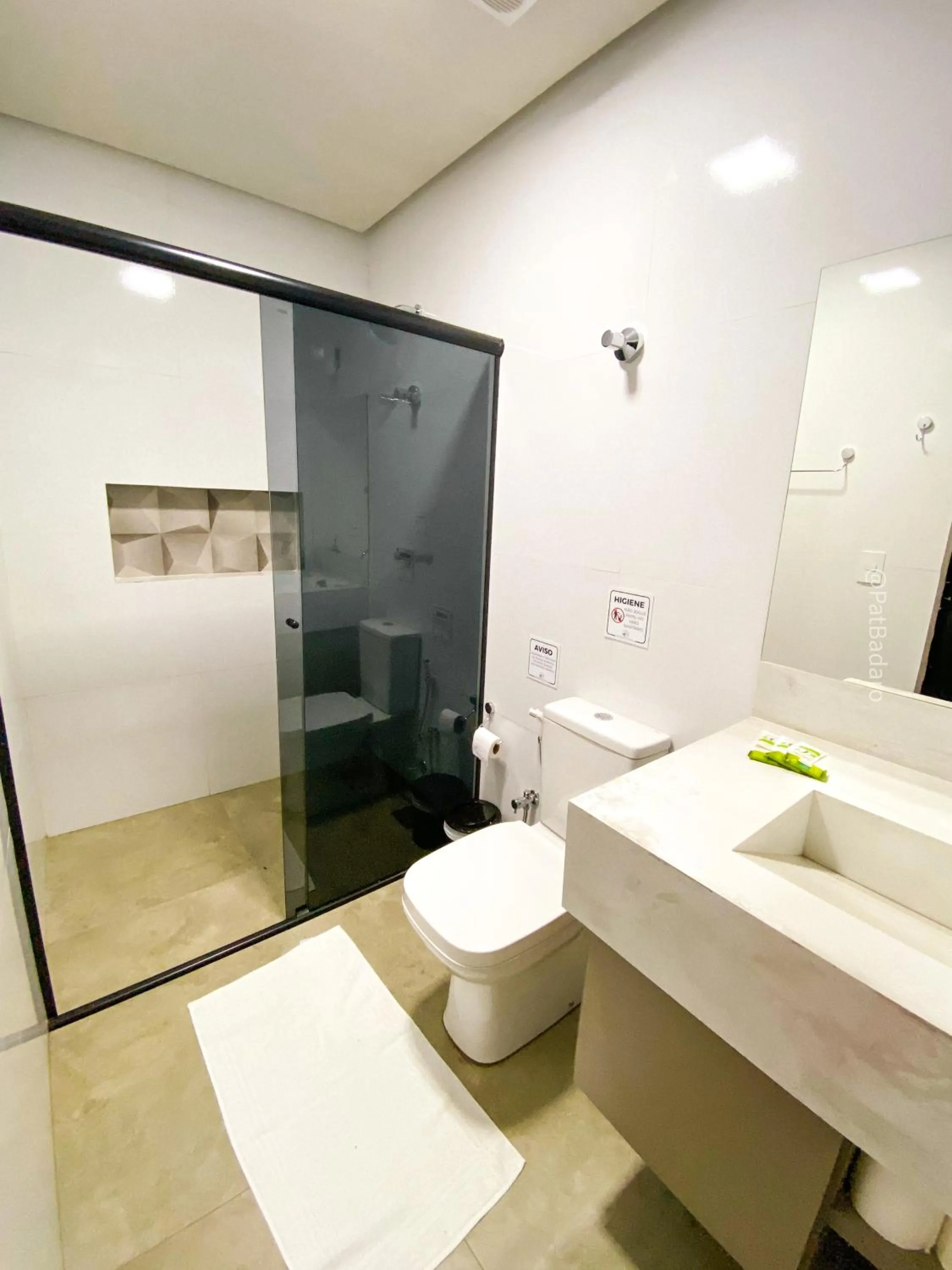 Bathroom in Pousada Reserva Central