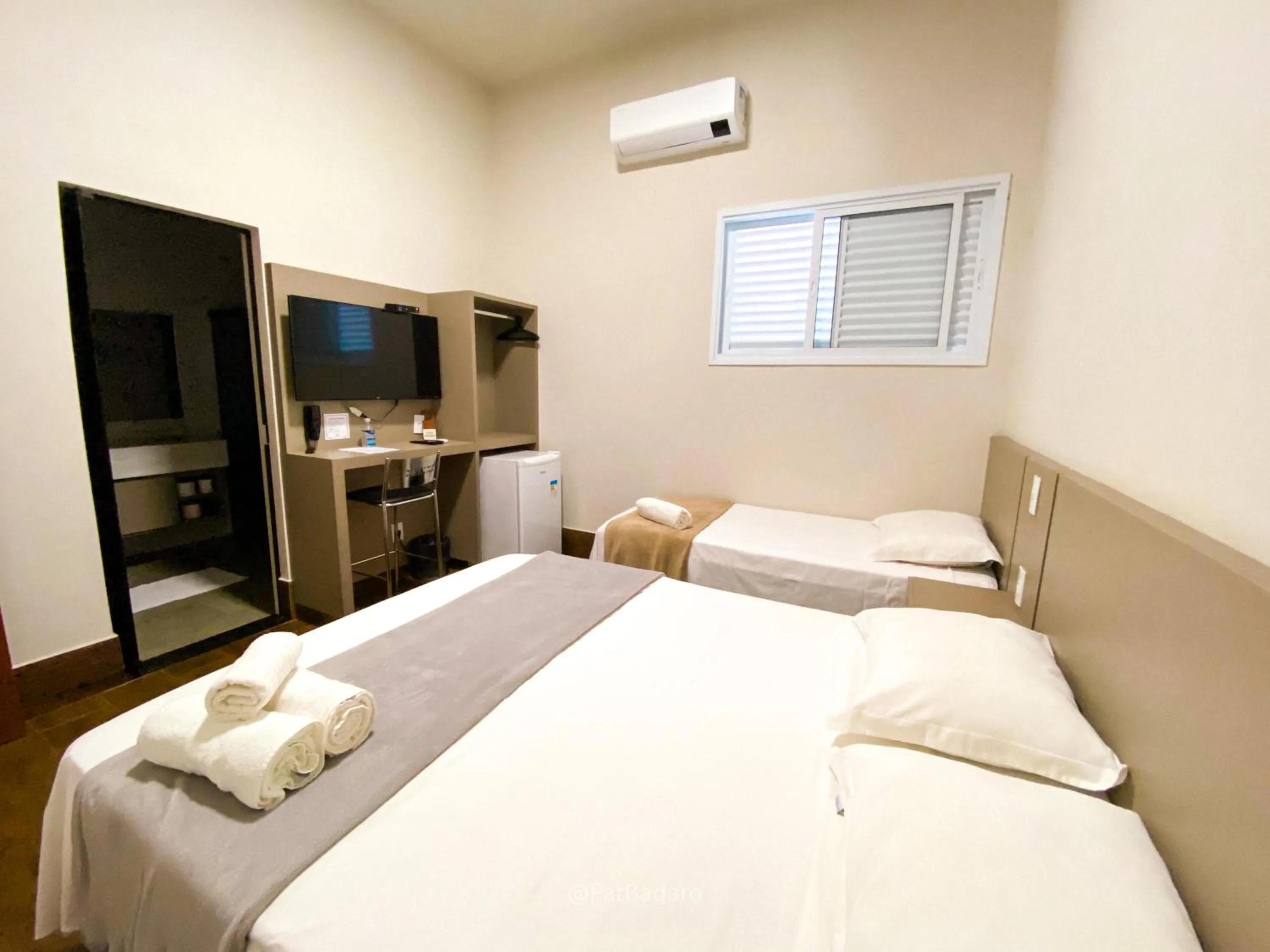 Bedroom, Bed in Pousada Reserva Central