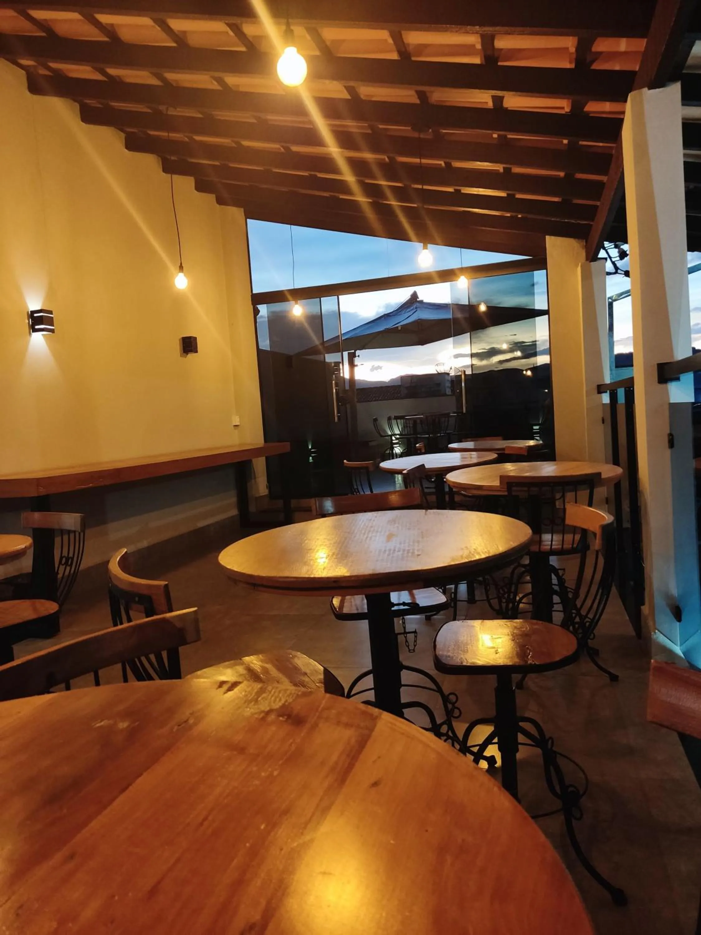 Balcony/Terrace in Pousada Reserva Central