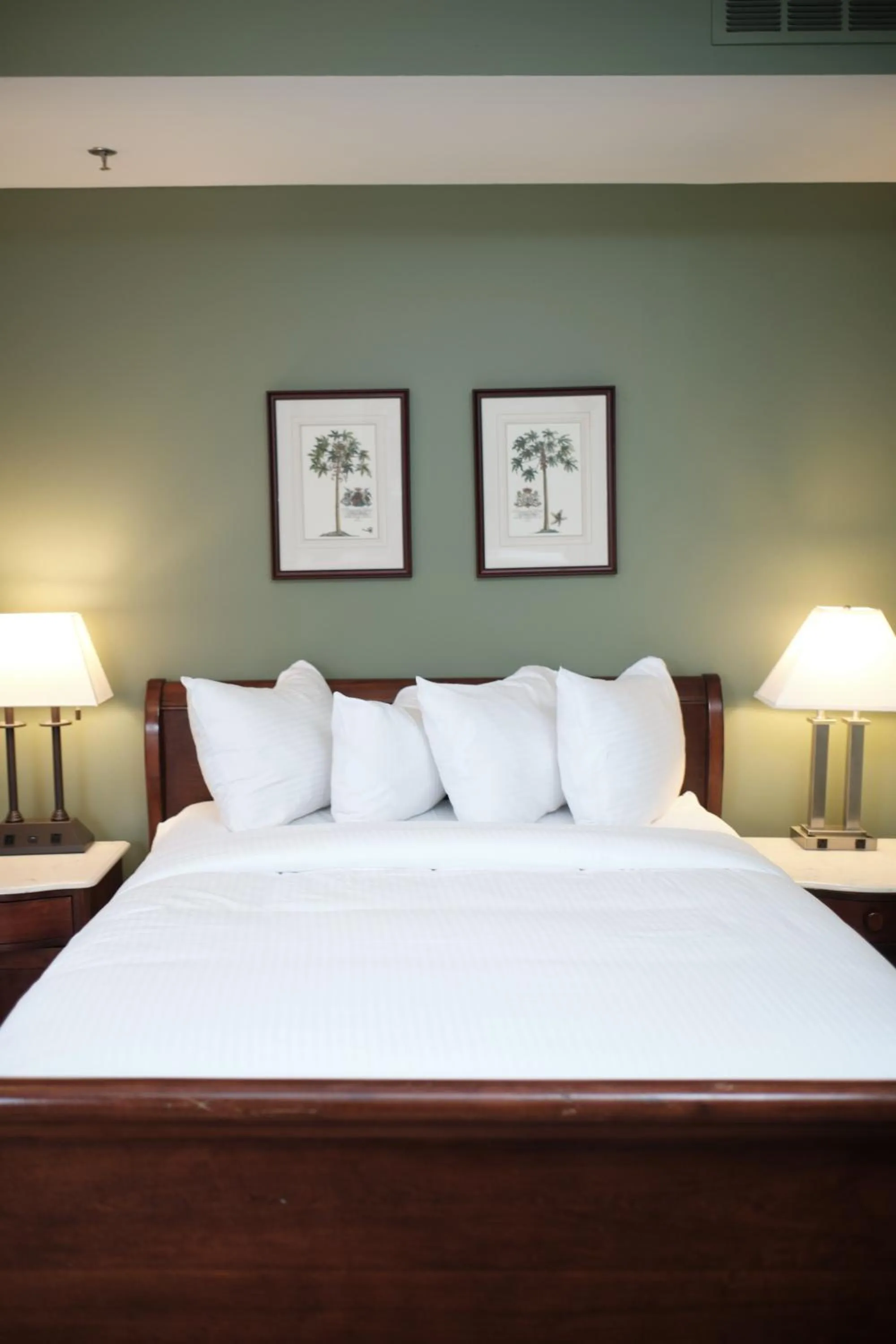 Bed in The Inn on Ferry Street