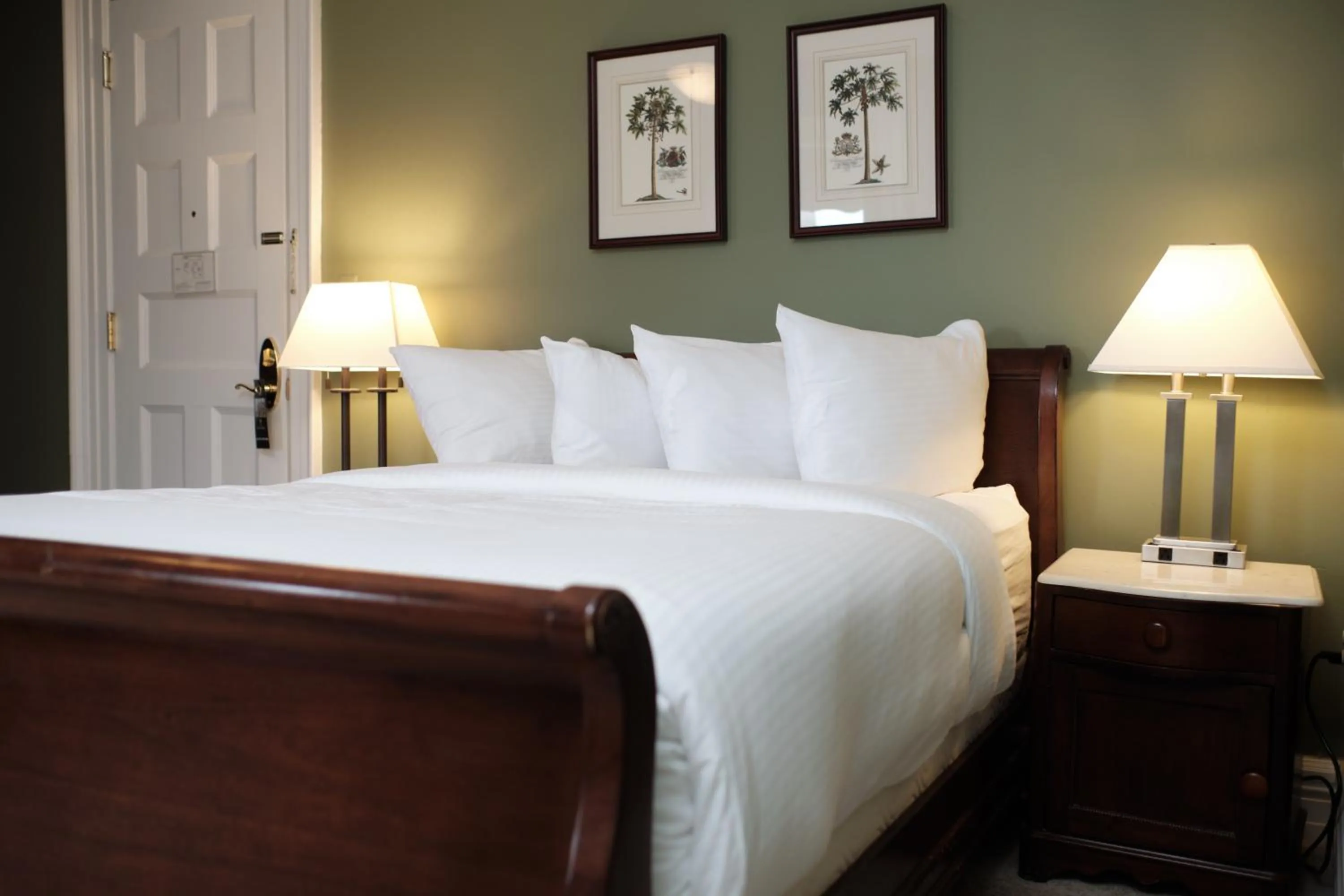 Bed in The Inn on Ferry Street