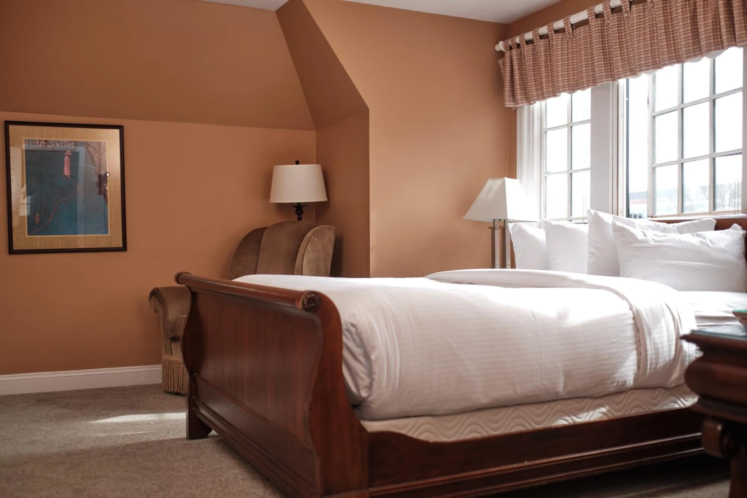 Bed in The Inn on Ferry Street