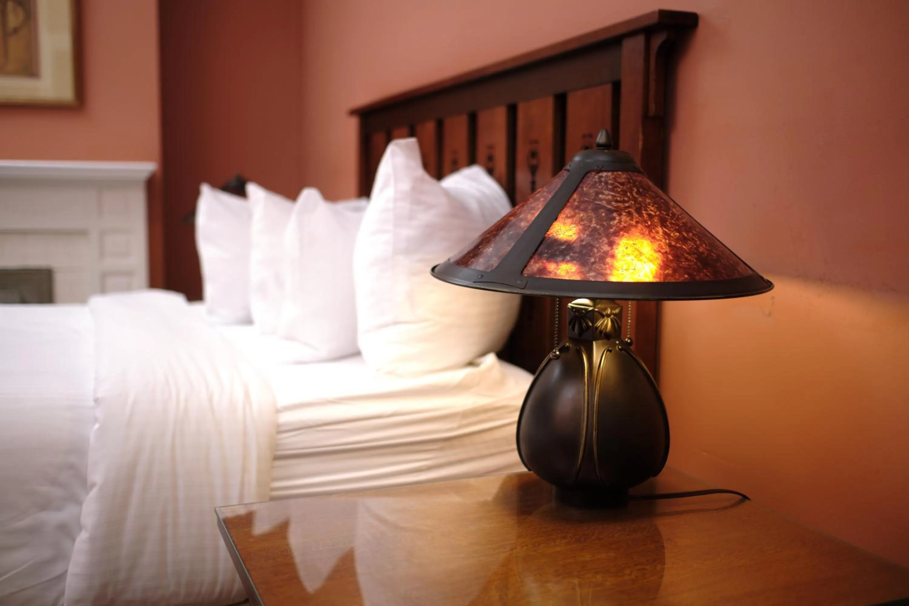 Decorative detail, Bed in The Inn on Ferry Street