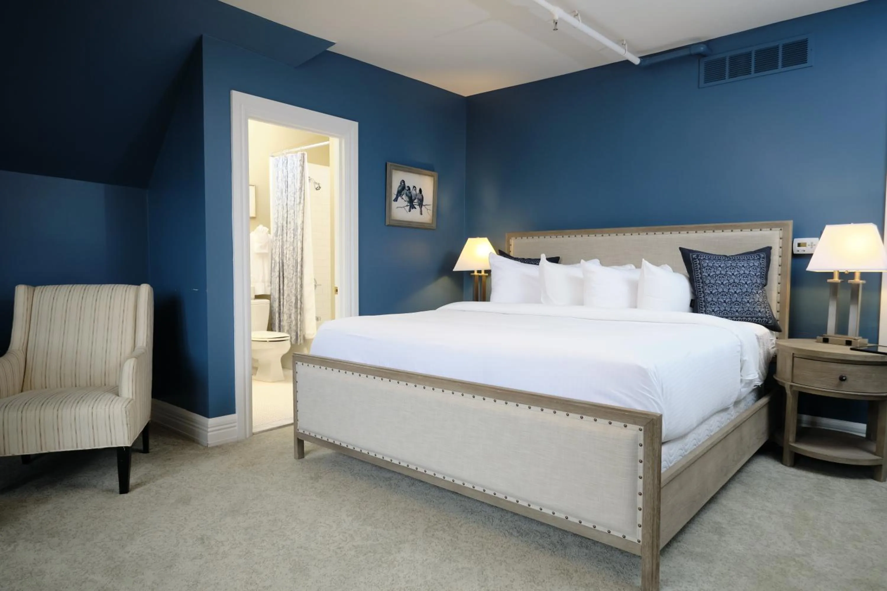 Bed in The Inn on Ferry Street