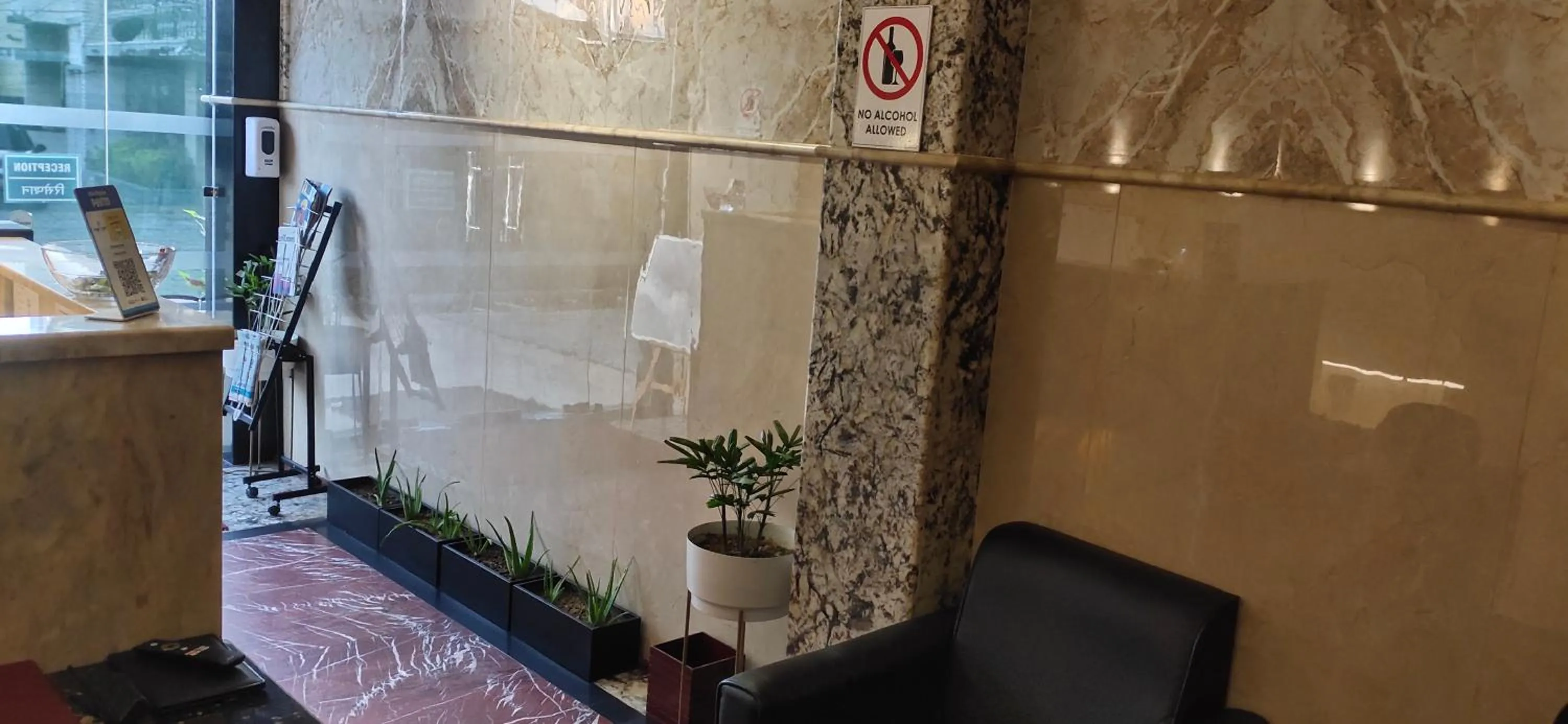 Lobby or reception in The Jamun Tree