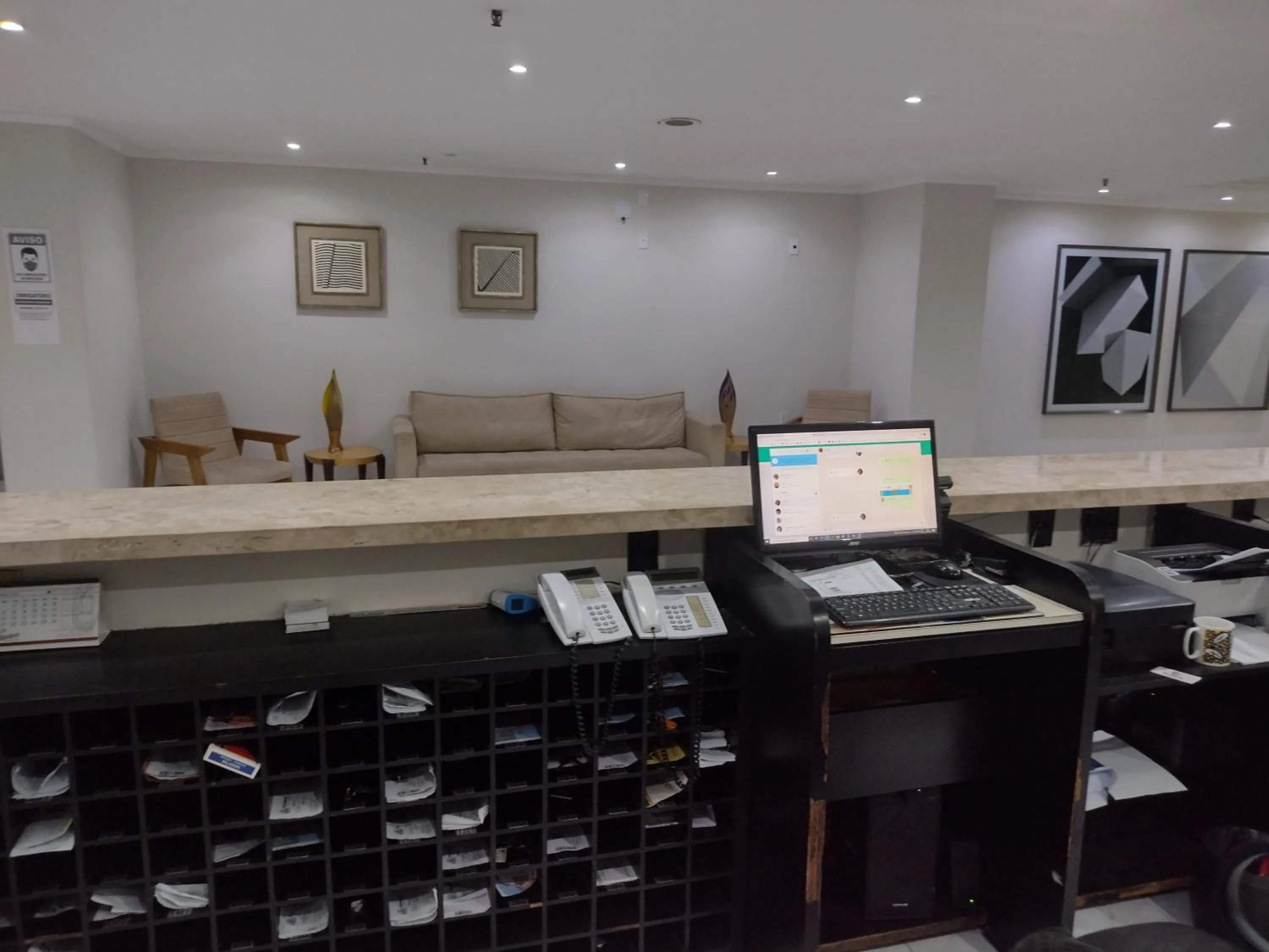 Meeting/conference room in Via Venetto Flat próximo a feirinha da beira-mar Fortaleza