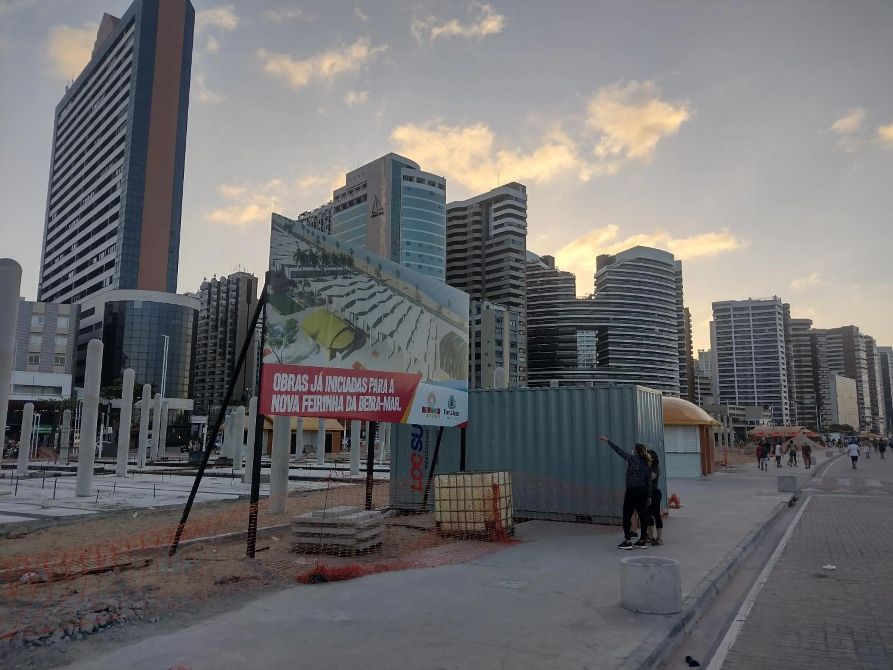 Beach in Via Venetto Flat próximo a feirinha da beira-mar Fortaleza
