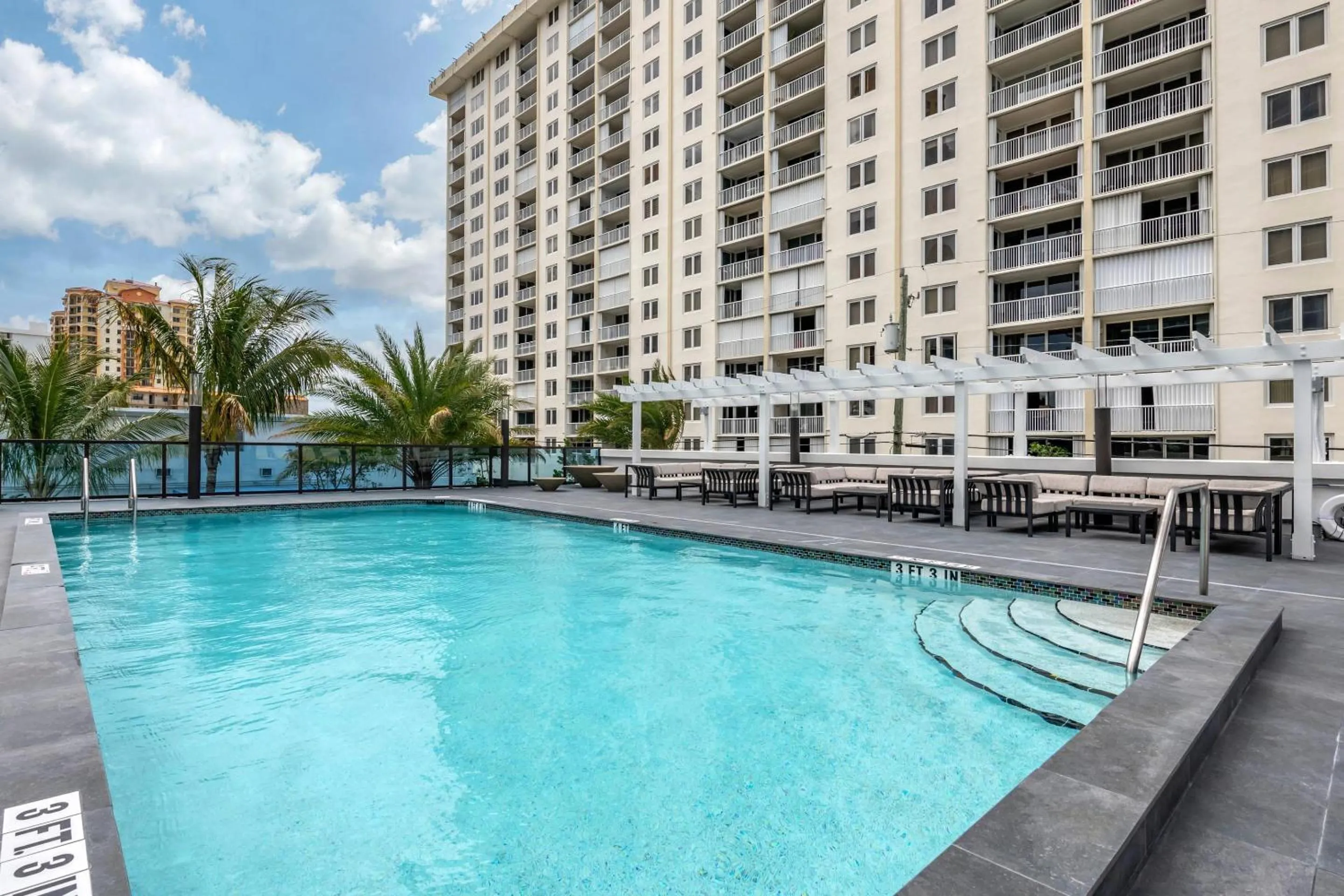 Swimming pool in Cambria Hotel Fort Lauderdale Beach
