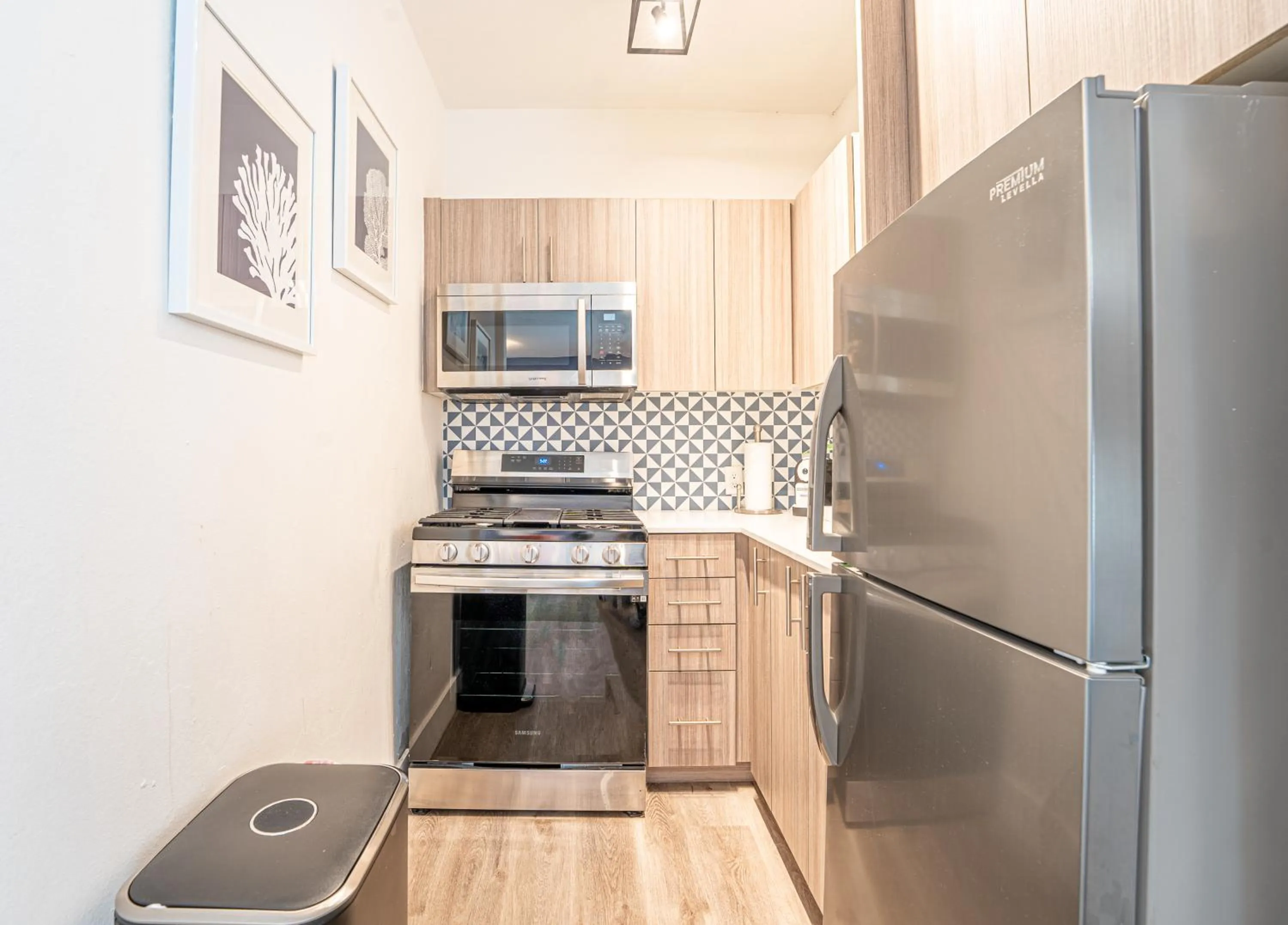 Kitchen or kitchenette in PRAIA Hotel Boutique & Apartments Miami Beach