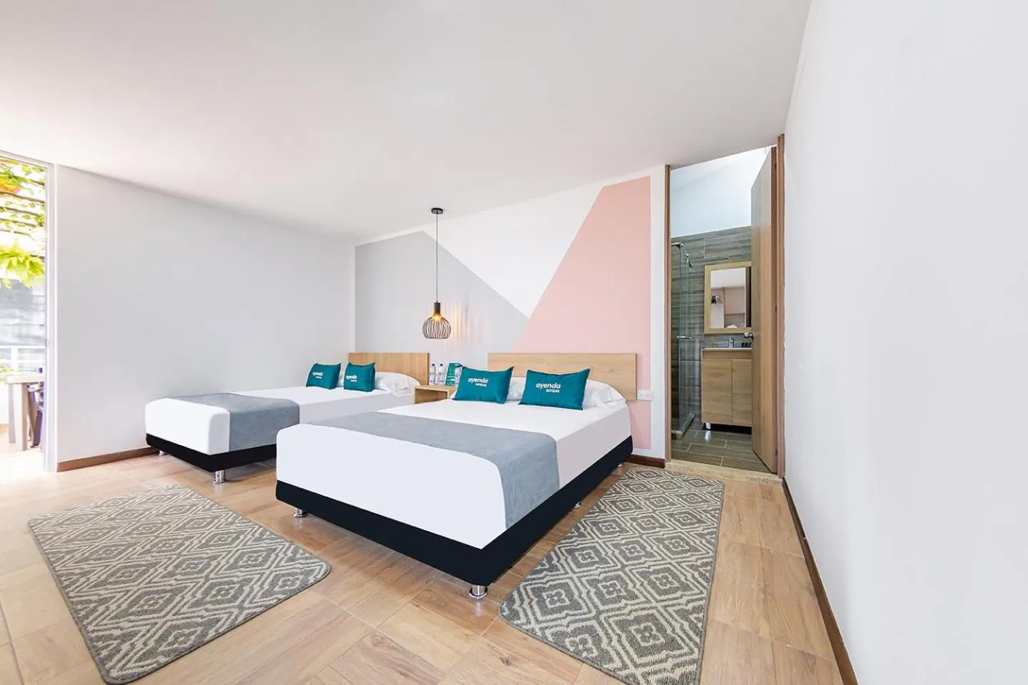 Bed in Ayenda De La Calle Real