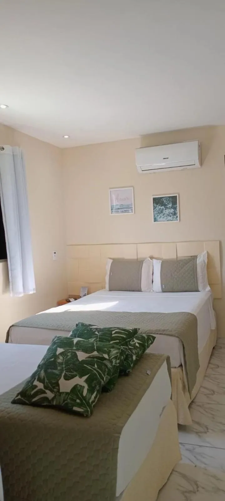 Bed in Pousada Tropical Maragogi