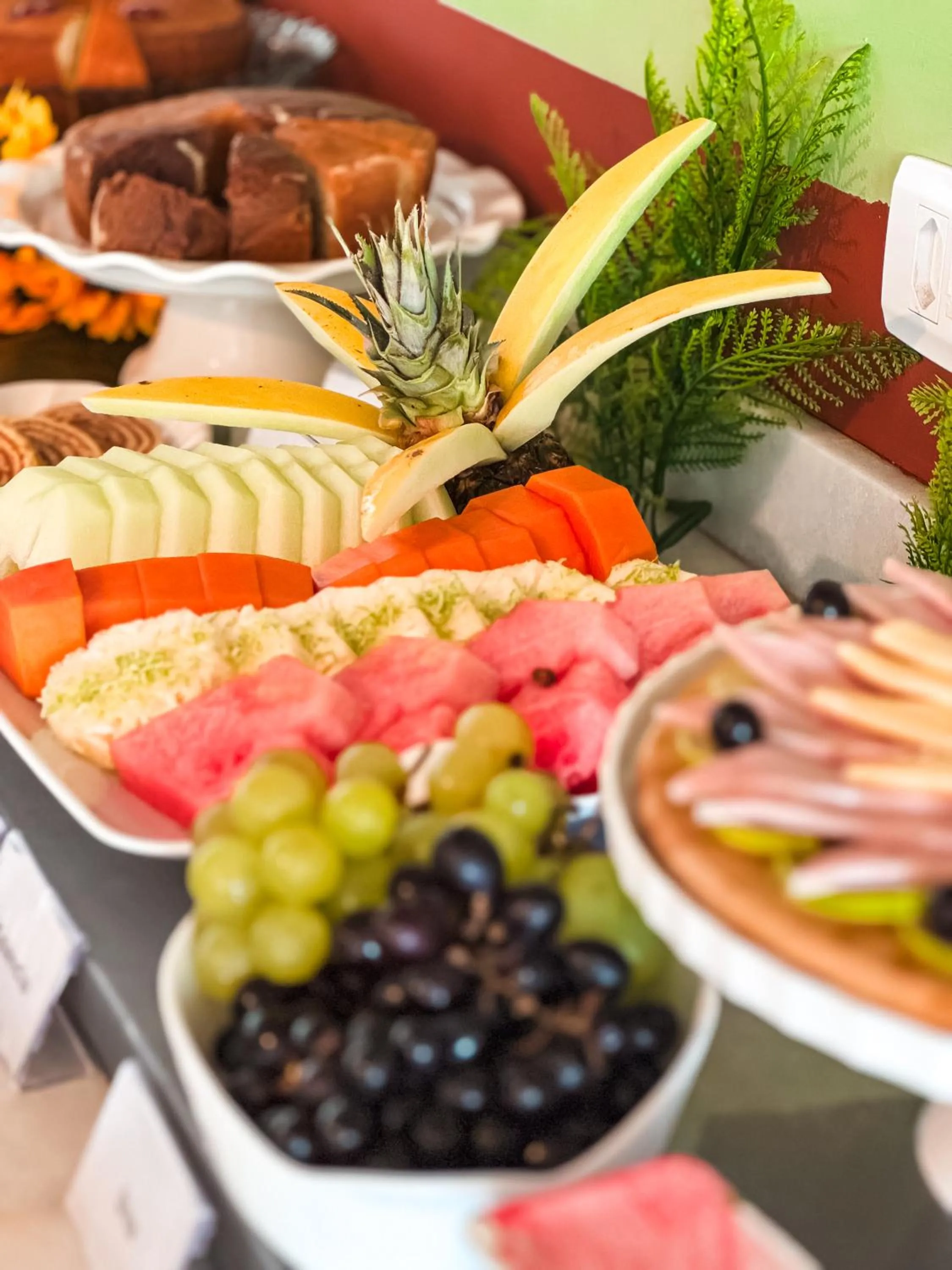 Breakfast in Pousada Tropical Maragogi