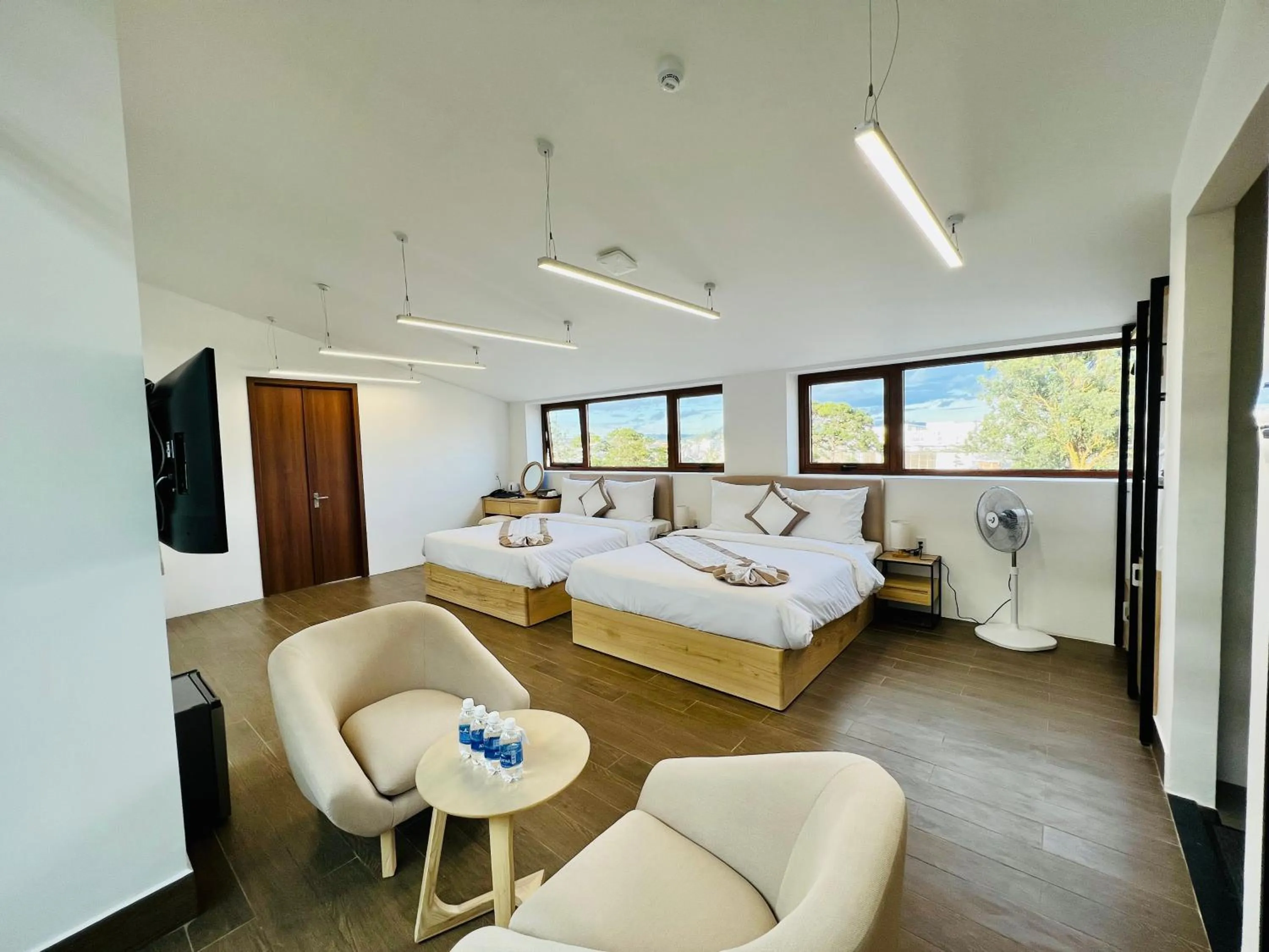 Bed in Lasol Boutique Hotel