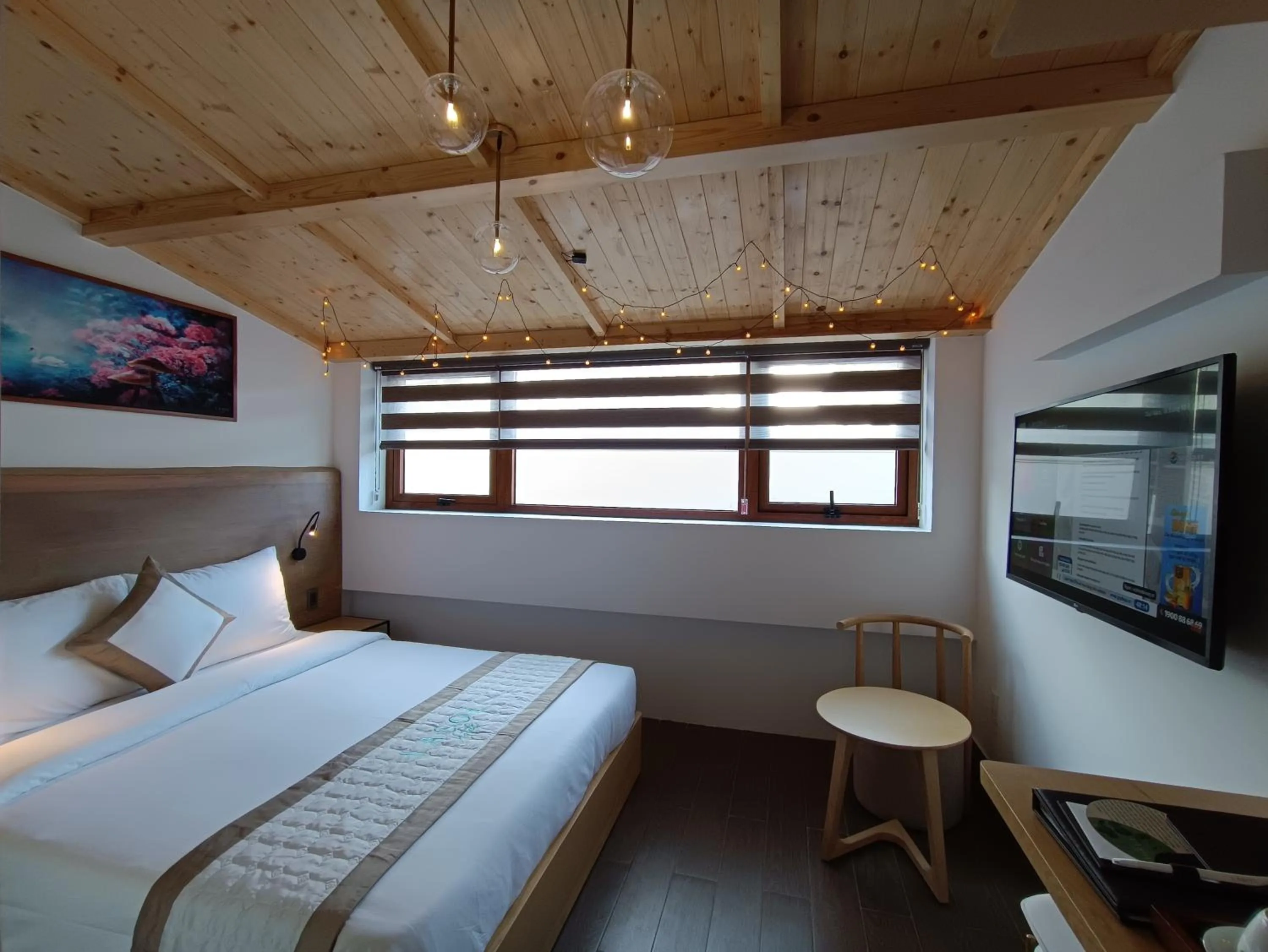 Bed in Lasol Boutique Hotel