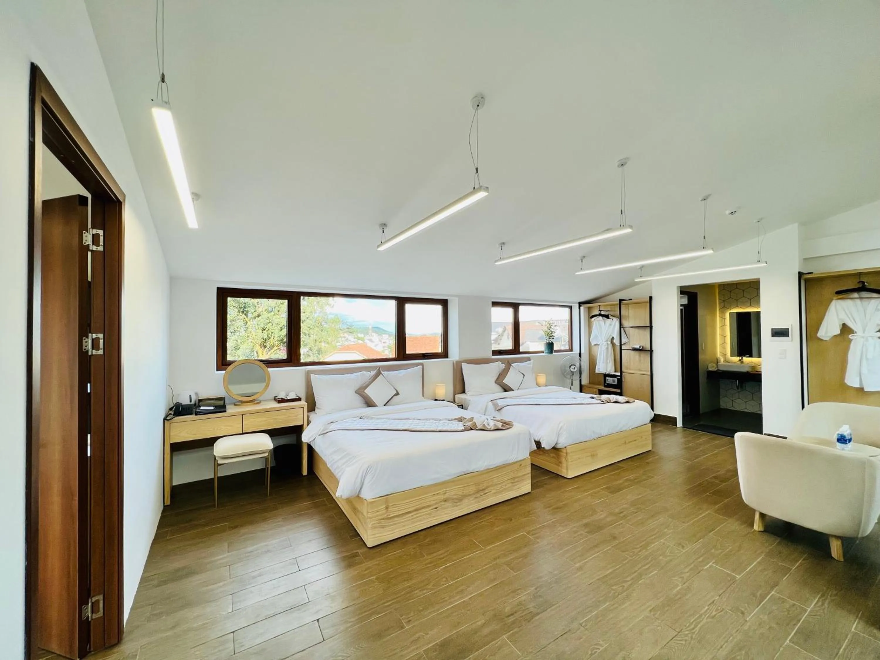 Bed in Lasol Boutique Hotel