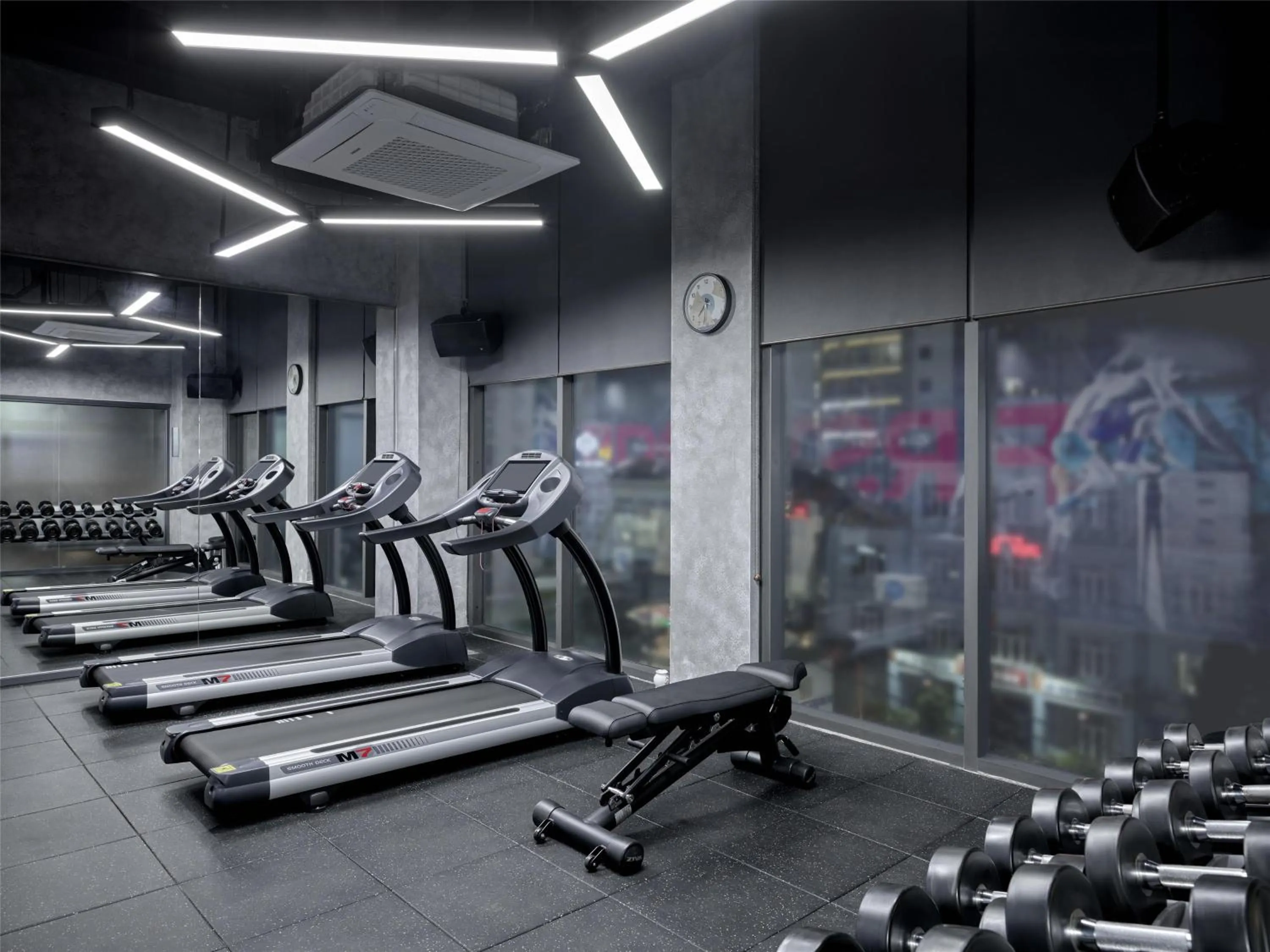 Fitness centre/facilities in Tru by Hilton Hoa Binh City Centre